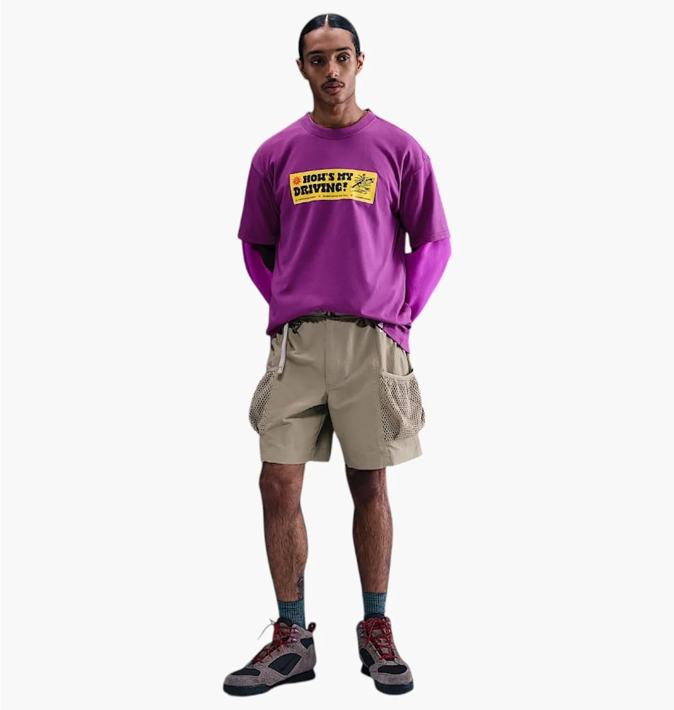 Футболка чоловіча Nike Acg Canoe Violet HV1294-505