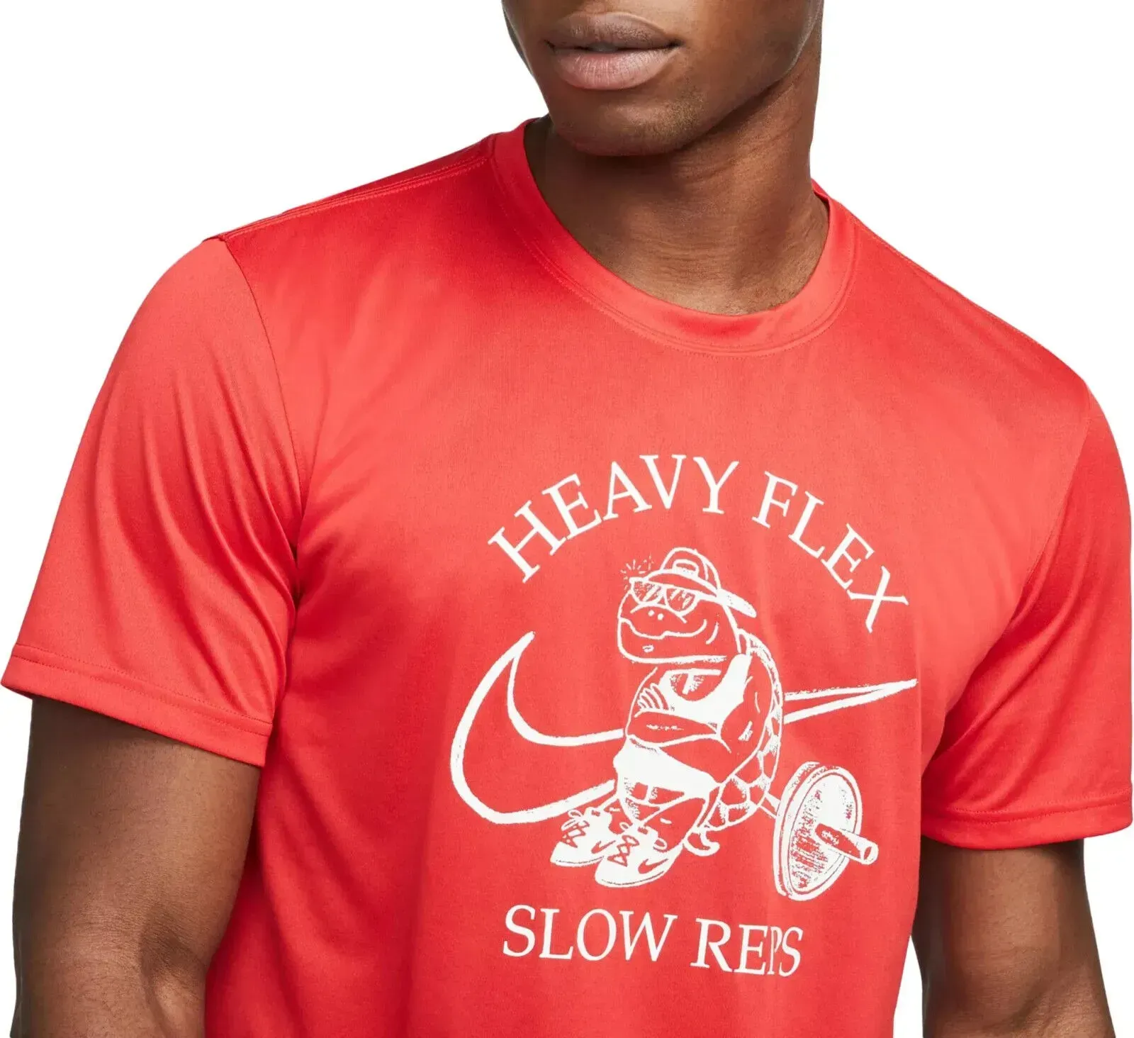 Nike Men's Dri-FIT Legend Short Sleeve T-Shirt red