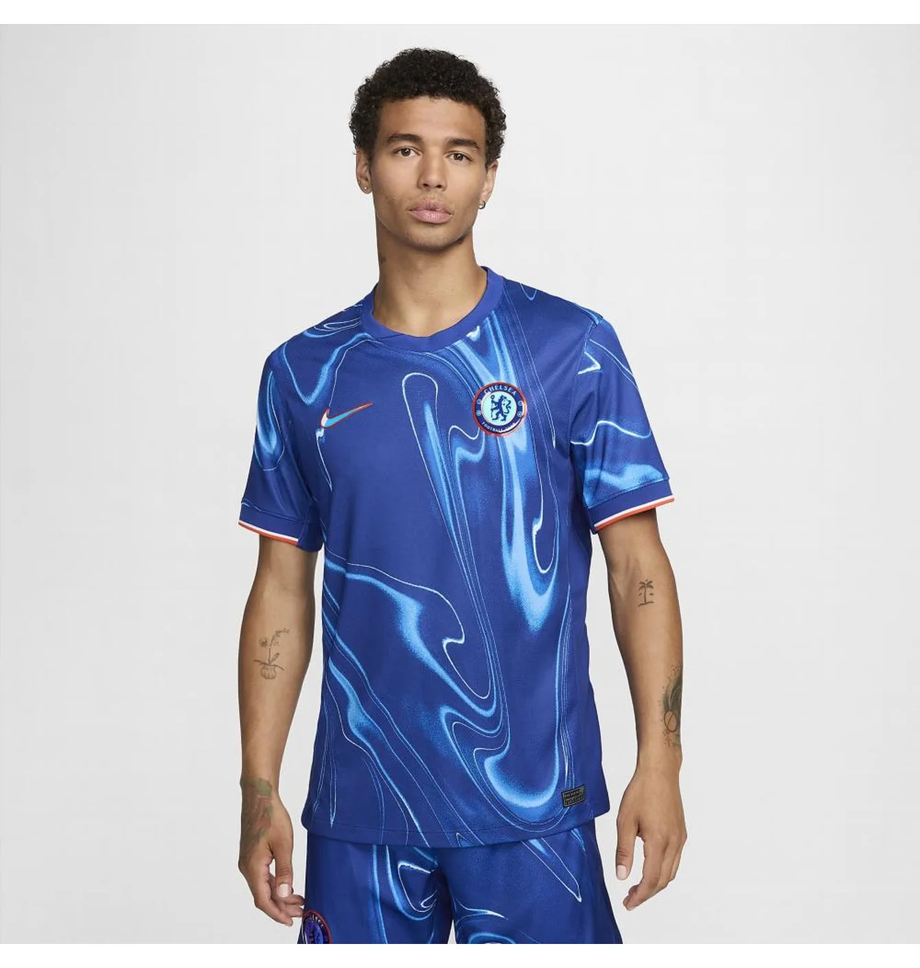 Футболка чоловіча Nike Fc Chelsea 2024/25 Stadium Home Replika Dri-Fit-Technologie Blue FN8779-496