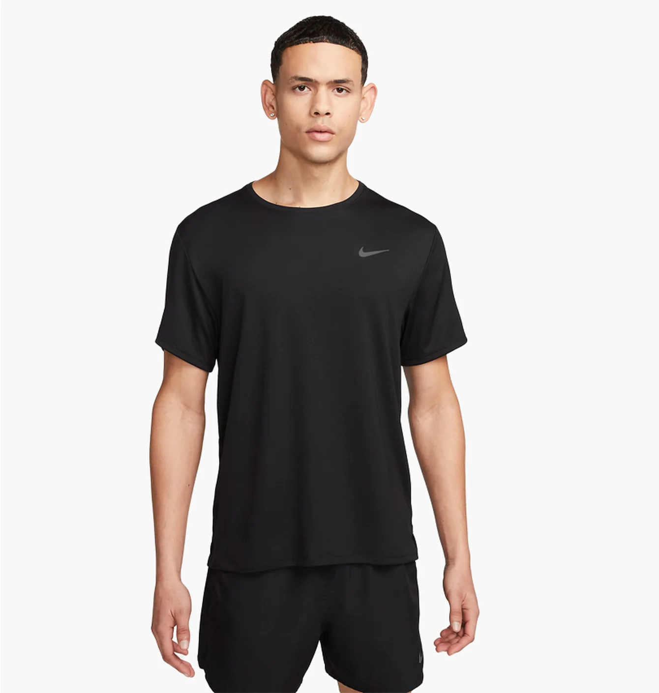 Футболка чоловіча Nike Dri-Fit Uv Miler Black Dv9315-010