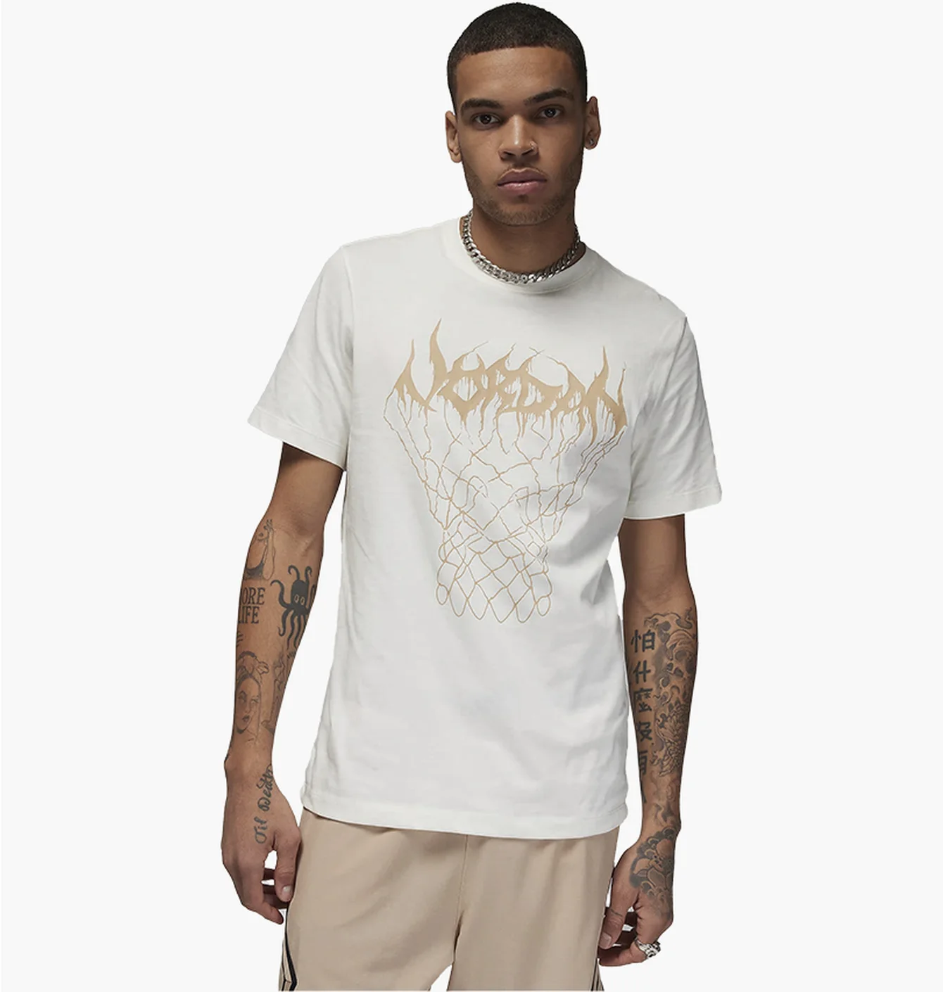 Nike Sport Graphic Cream Tee