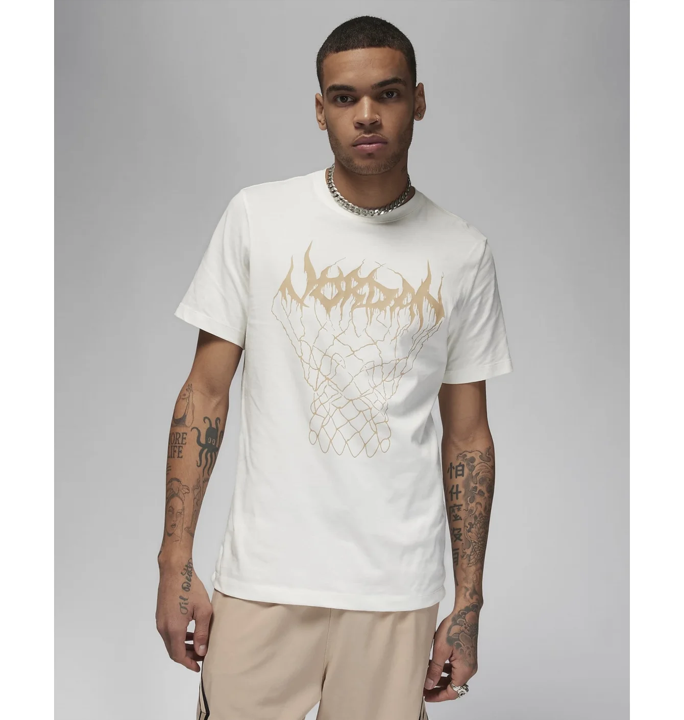 Nike Sport Graphic Cream Tee