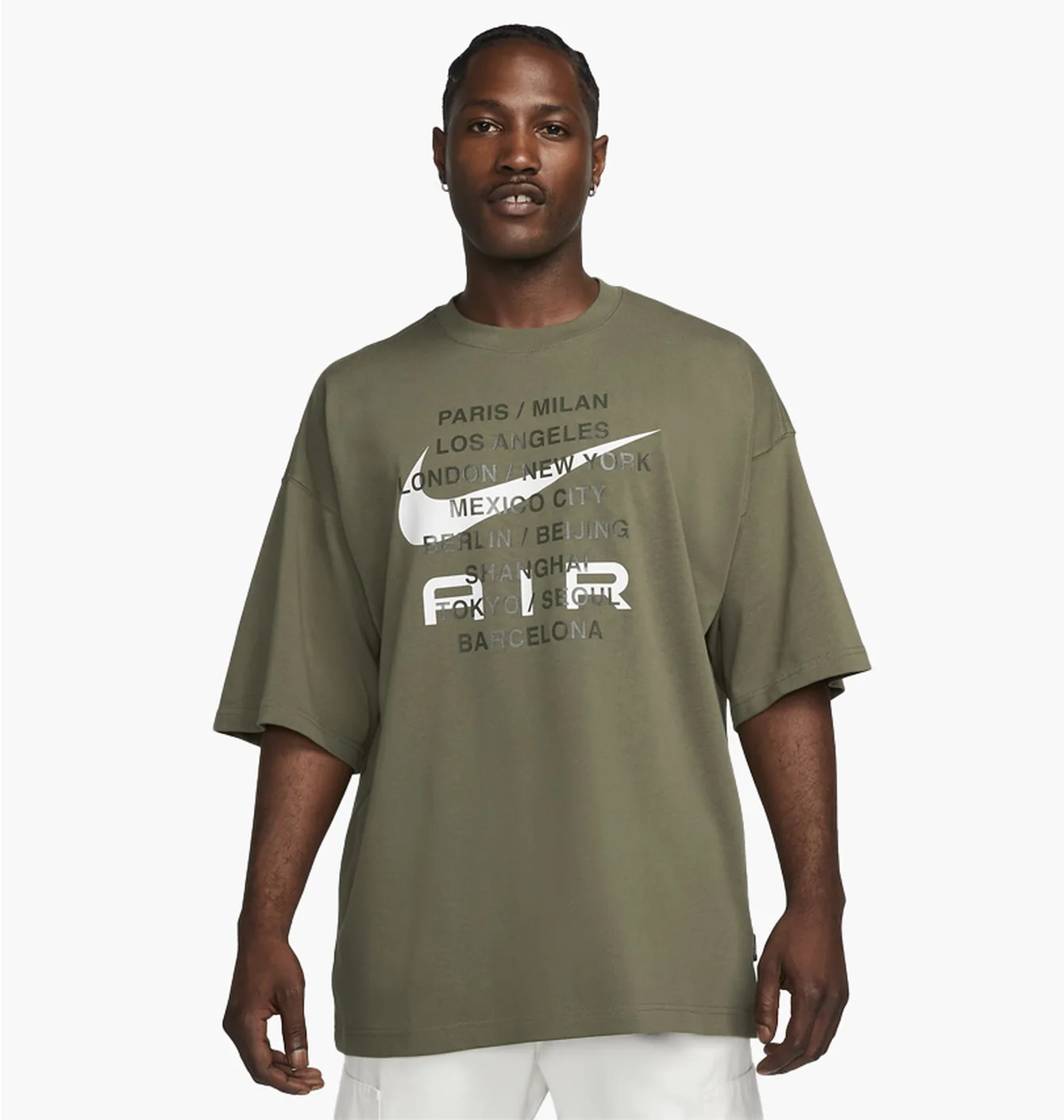 Футболка NIKE T-SHIRT SPORTSWEAR OLIVE