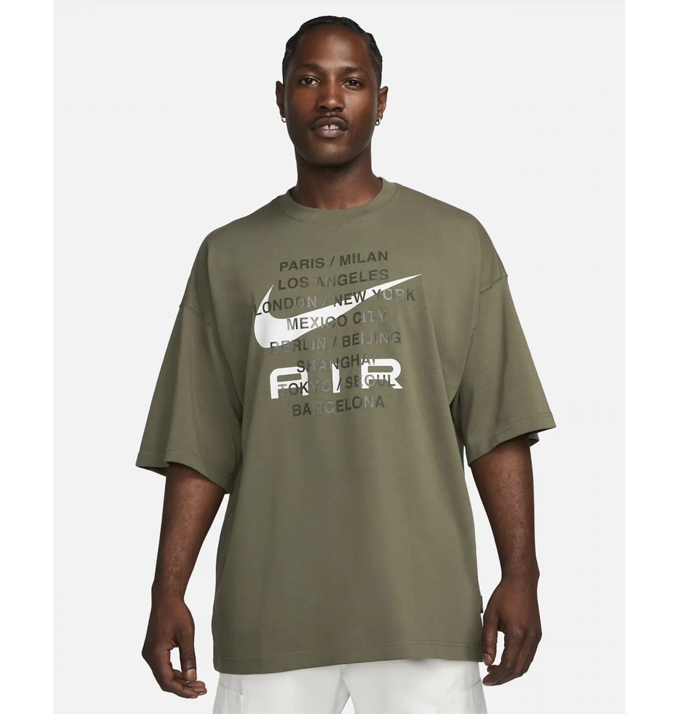 Футболка NIKE T-SHIRT SPORTSWEAR OLIVE