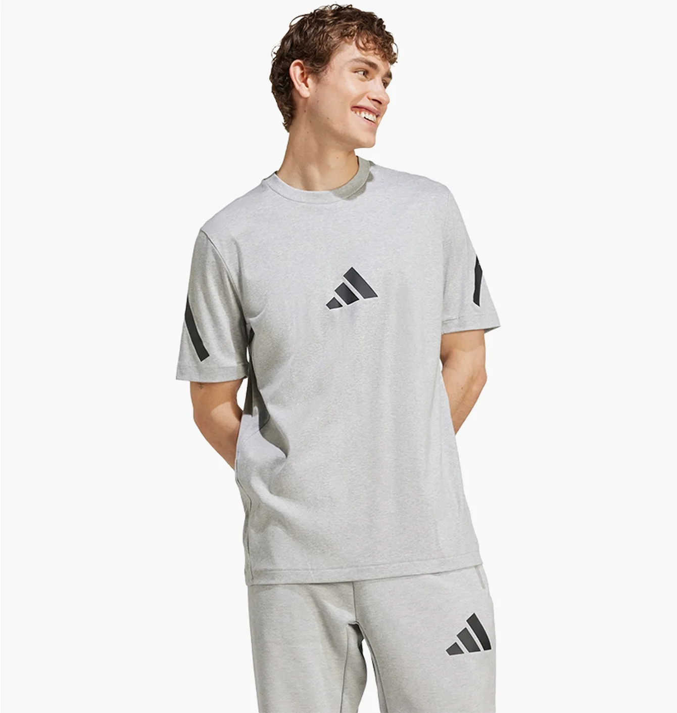 Футболка чоловіча Adidas Z.N.E. Tee Grey JF2457