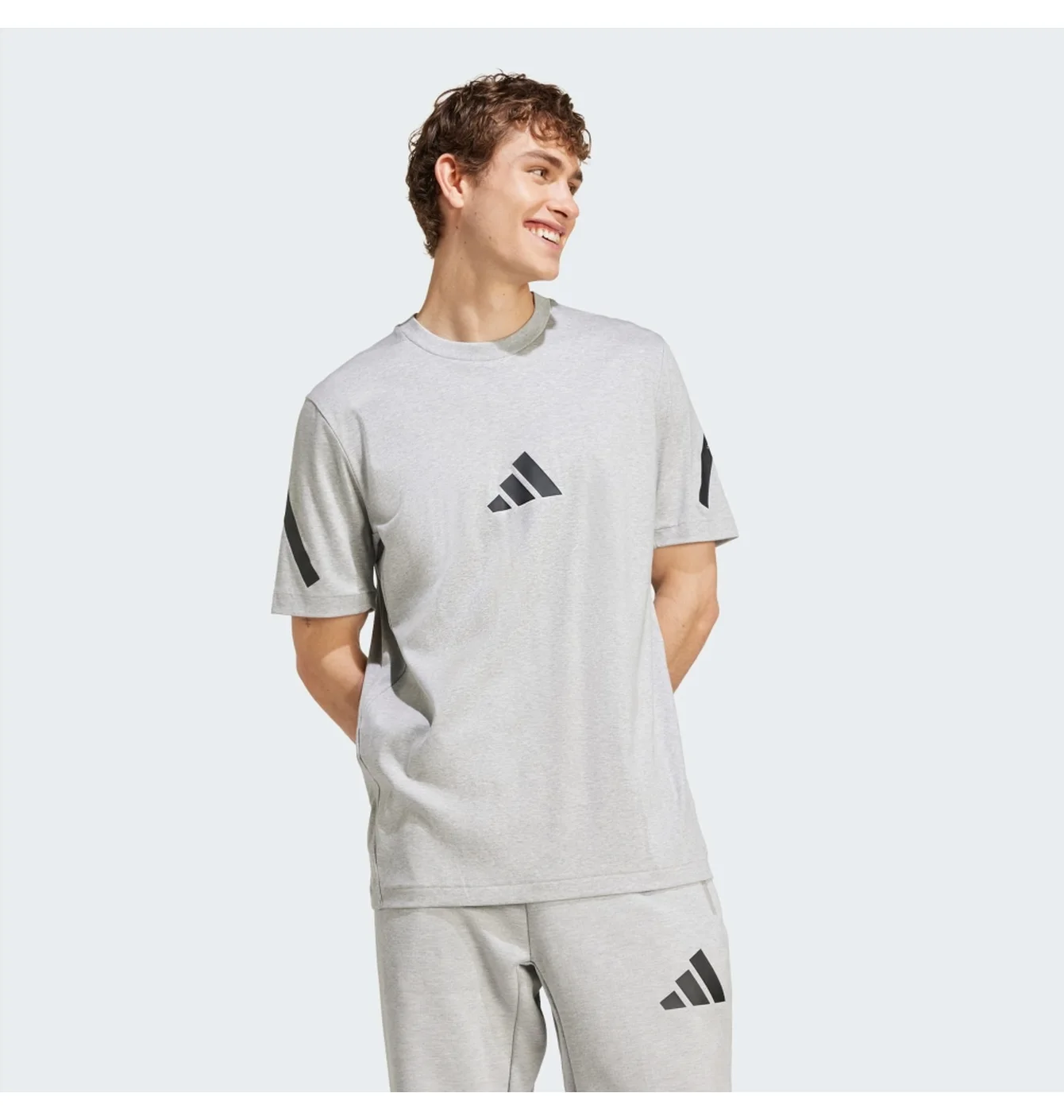 Футболка чоловіча Adidas Z.N.E. Tee Grey JF2457
