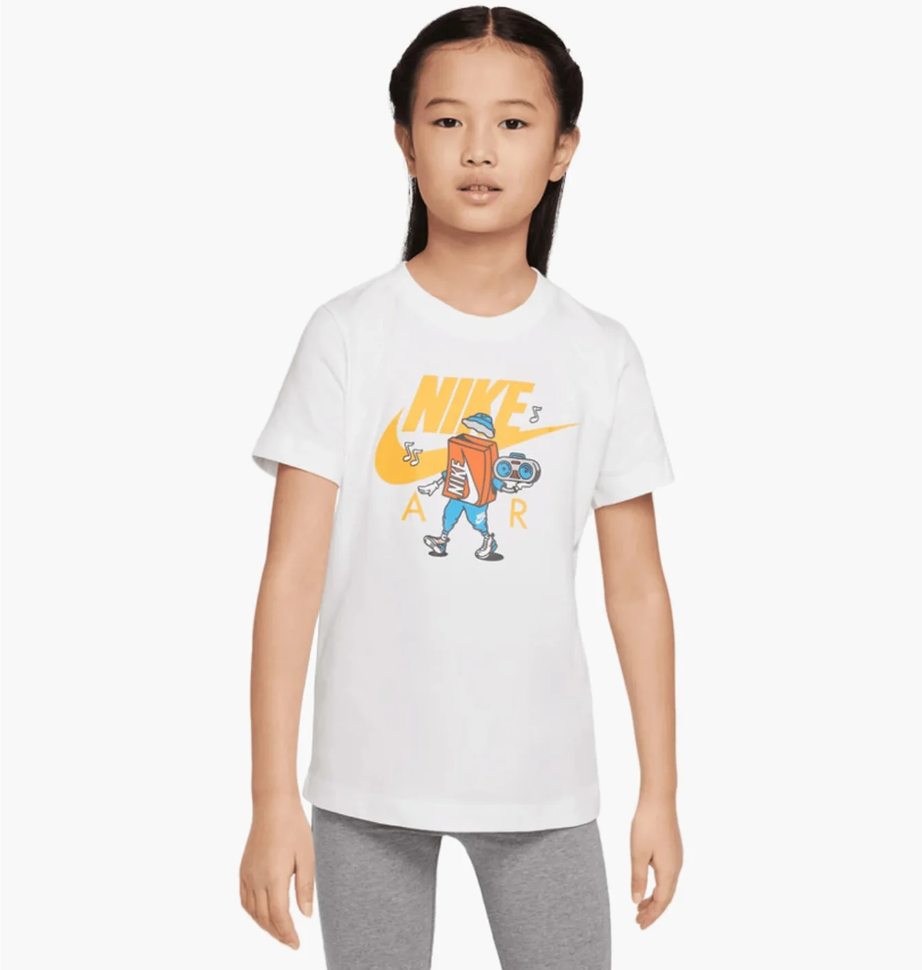 Футболка дитяча Nike Shoebox Graphic Tee White HM5661-100