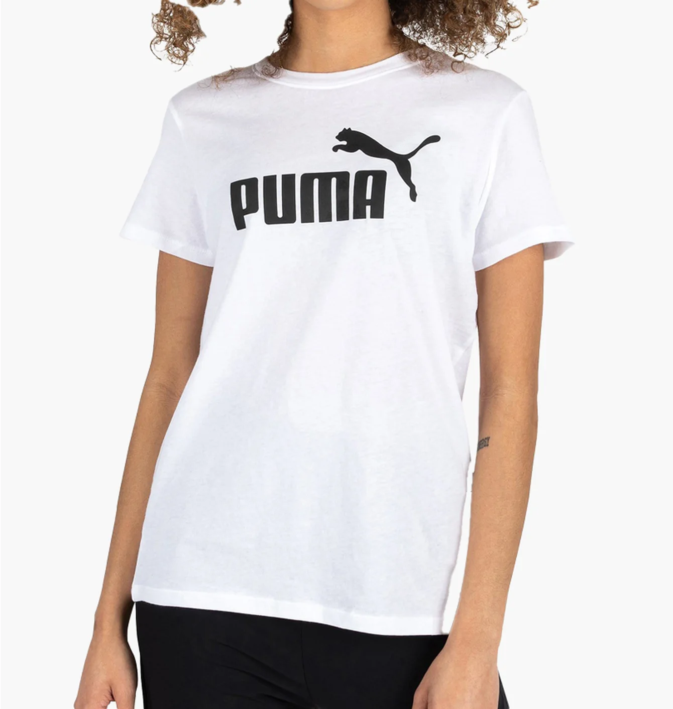 Футболка жіноча Puma Essentials Logo Tee White 586295-02