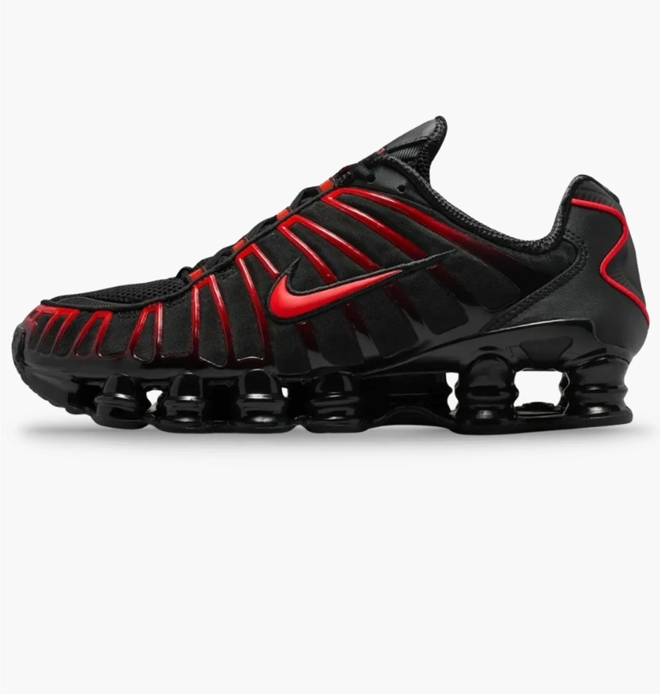 Nike Shox TL Black Light Crimson