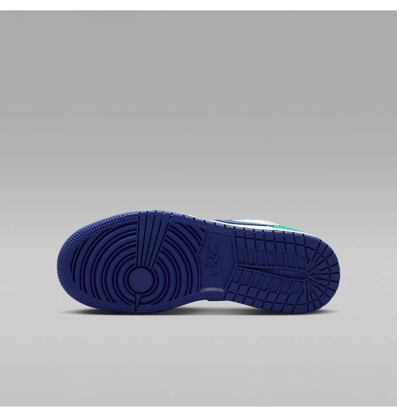 Кросівки дитячі Air Jordan 1 Low Big Kids Blue/Green 553560-147