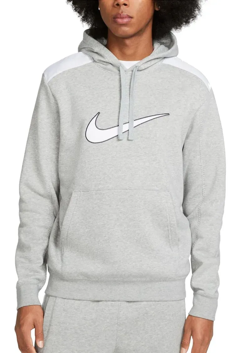 Кофта чоловіча Nike Nsw Sp Flc Hoodie Bb (FN0247-100__FN0246-100)