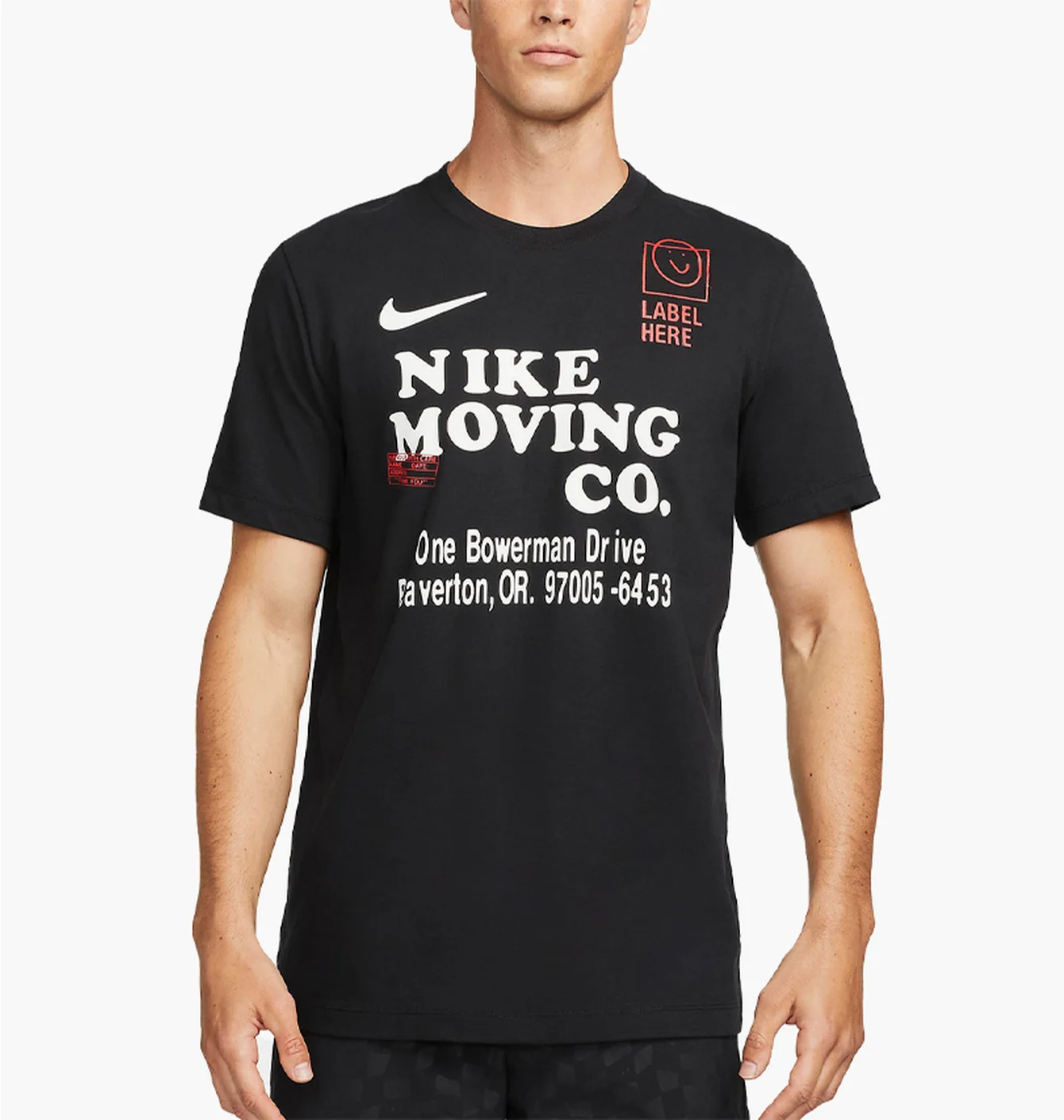 Футболка чоловіча Nike Df Tee 6/1 Black FD0134-010