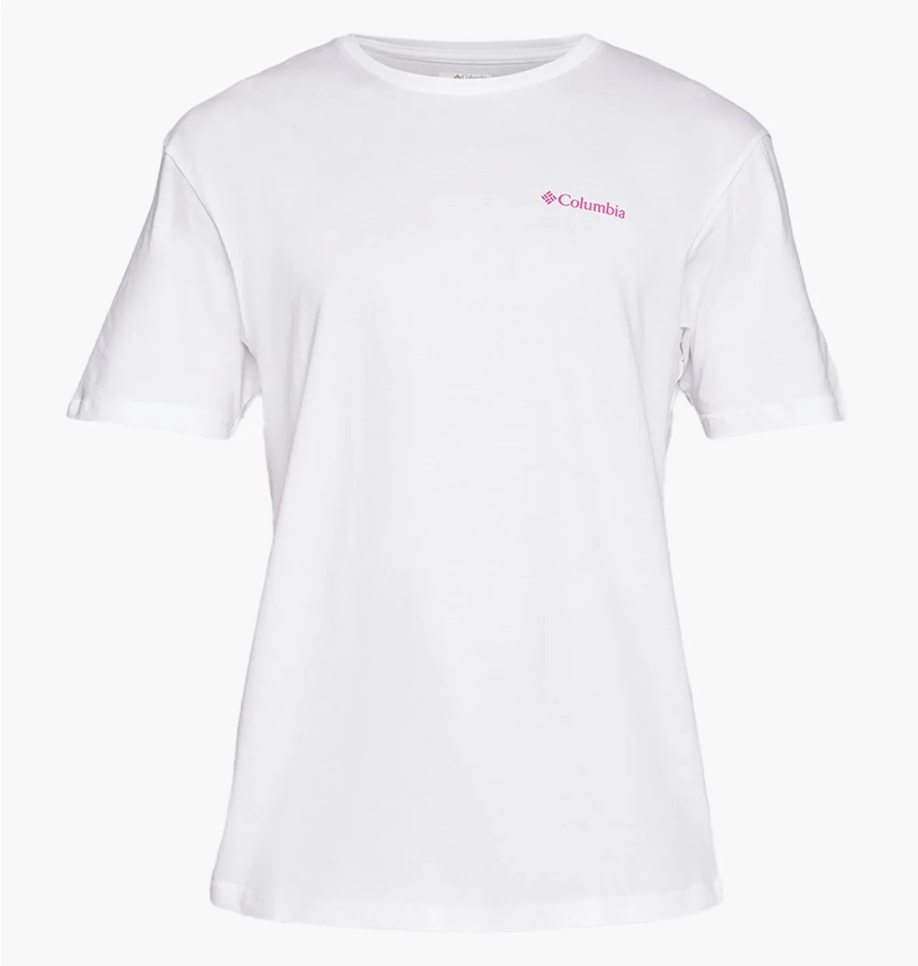 Columbia Rollingwood back print T-shirt in white