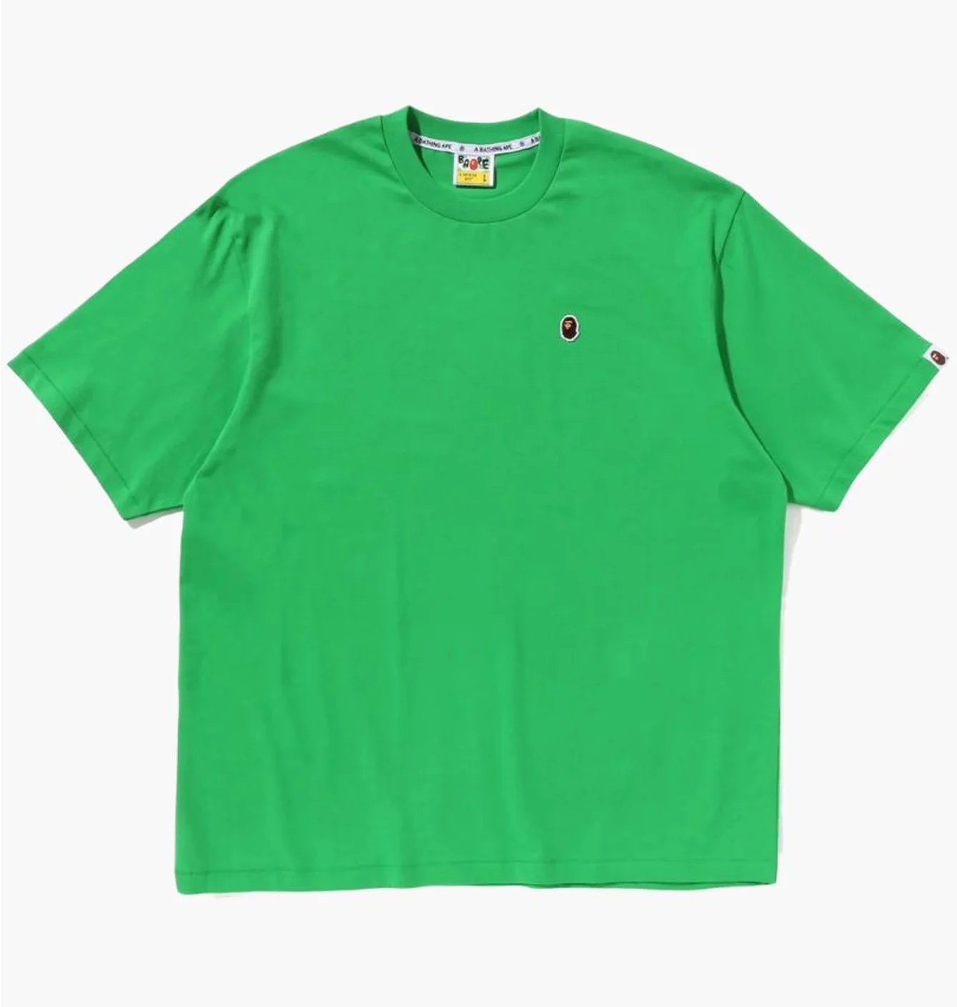 Bape APE HEAD ONE POINT TEE Green