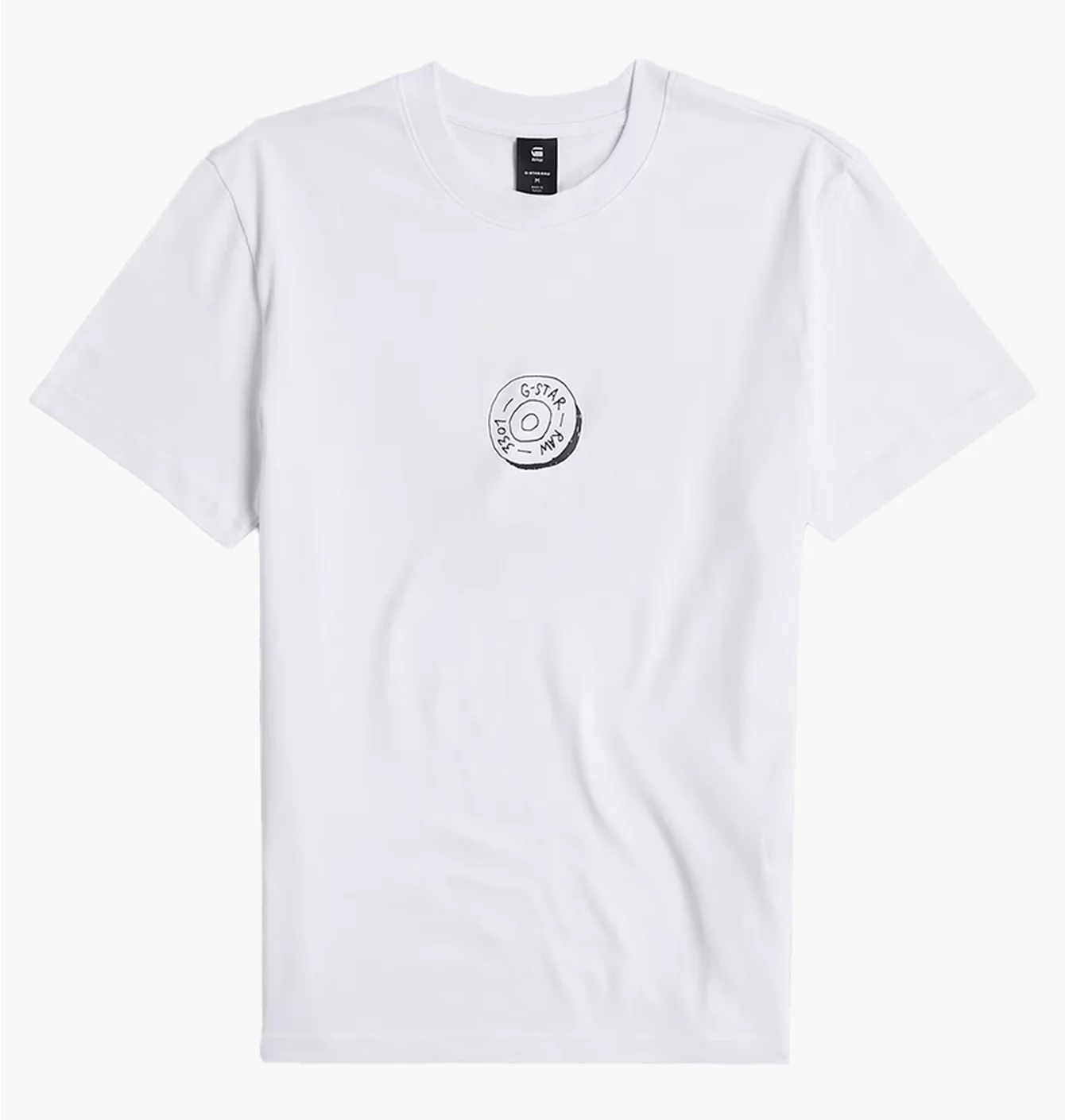 Gstar Button Ils TS White