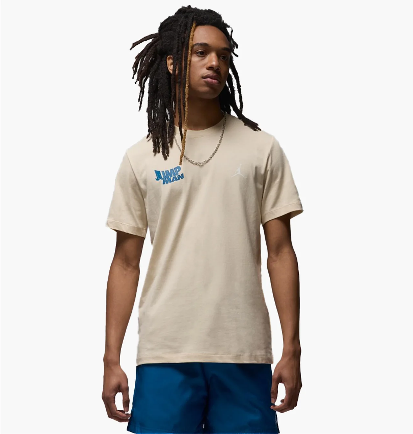 Футболка чоловіча Air Jordan Brand Ss Jm Stack Beige FN6029-203