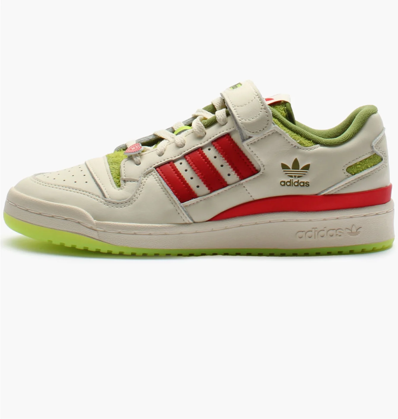 Кросівки унісекс Adidas Forum Low X The Grinch Beige ID3512