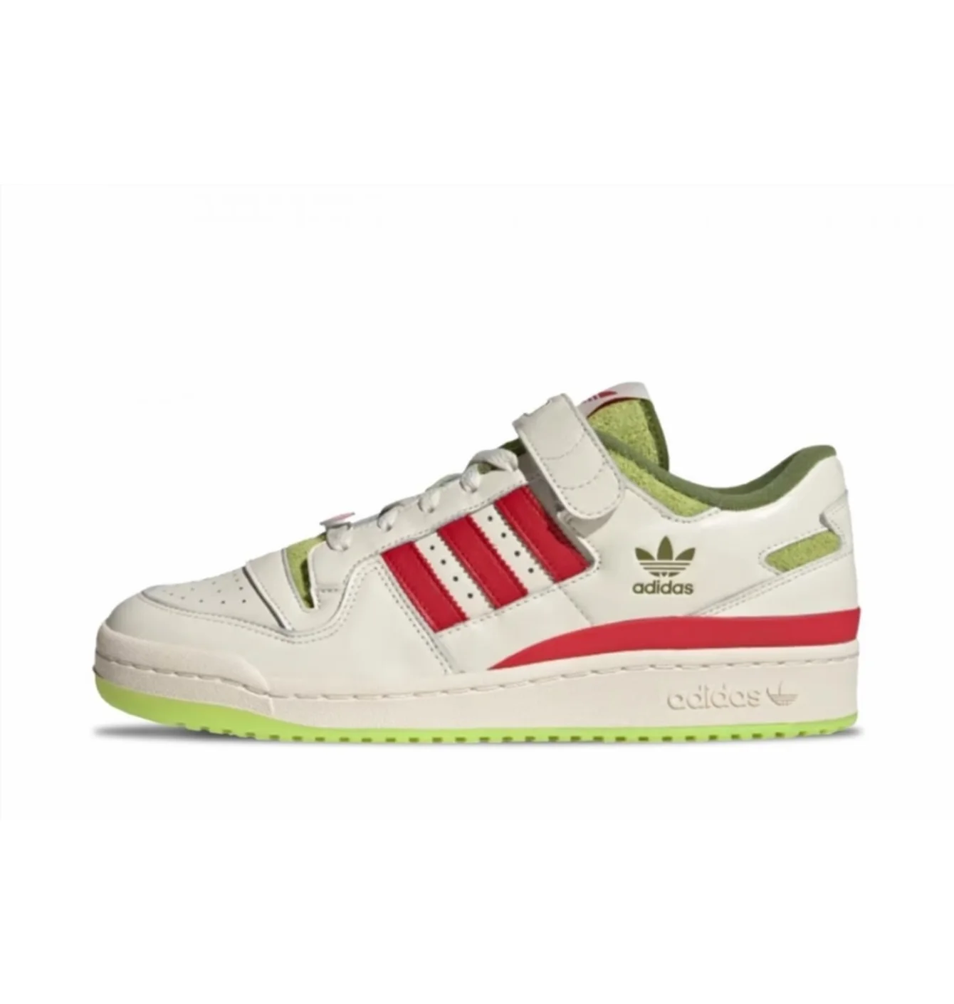 Кросівки унісекс Adidas Forum Low X The Grinch Beige ID3512