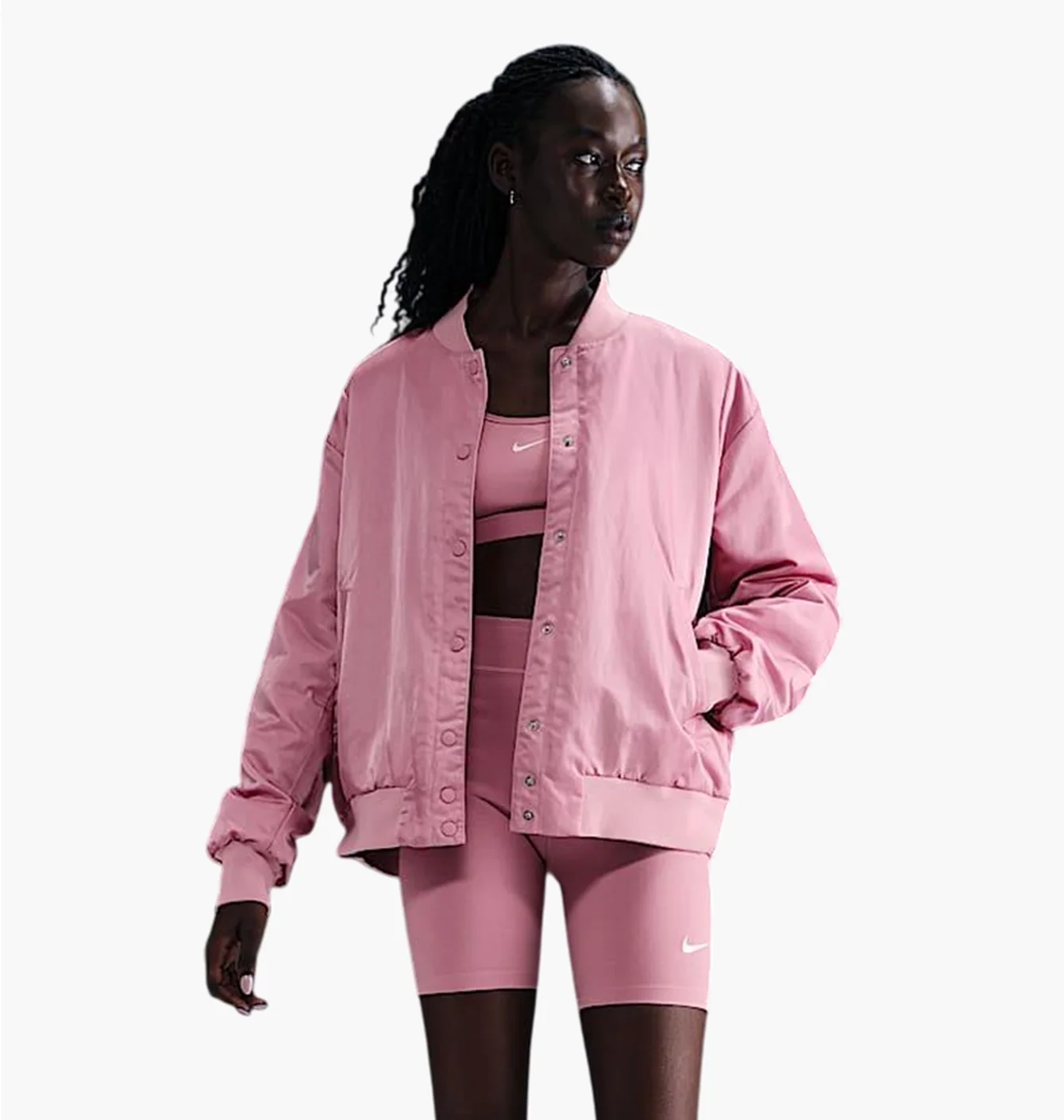 Куртка жіноча Nike Sportswear Destroyer Pink HJ0971-699