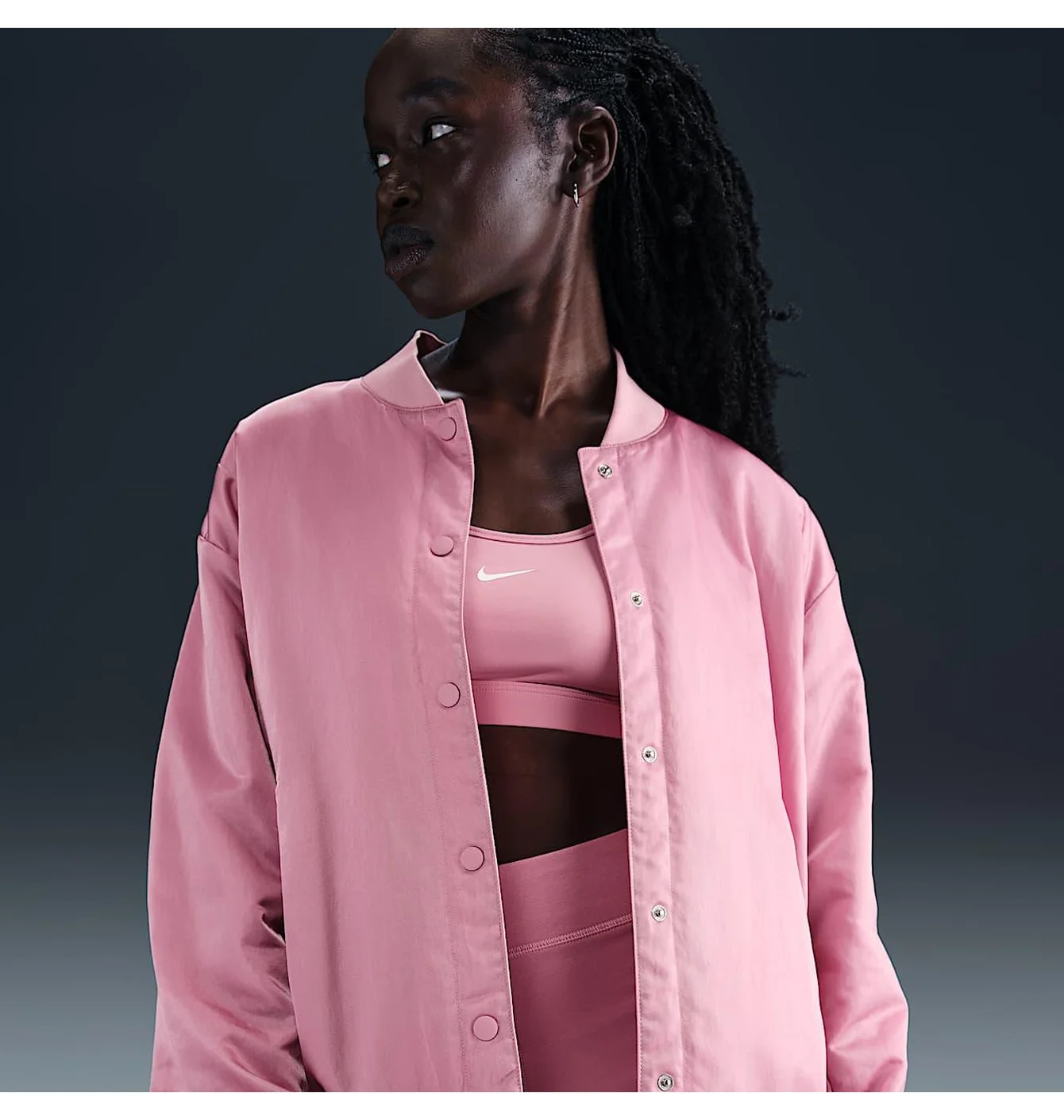 Куртка жіноча Nike Sportswear Destroyer Pink HJ0971-699
