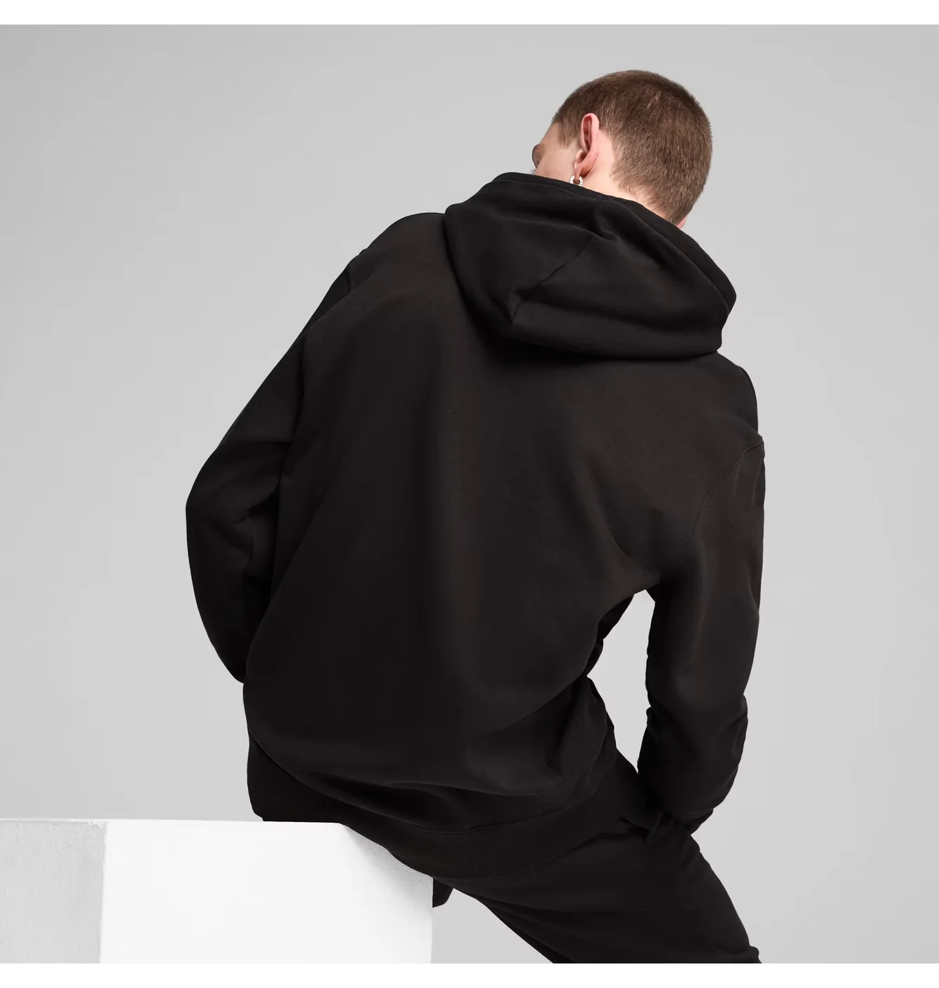 Худі чоловіче Puma Essentials Wardrobe Black 629647-01
