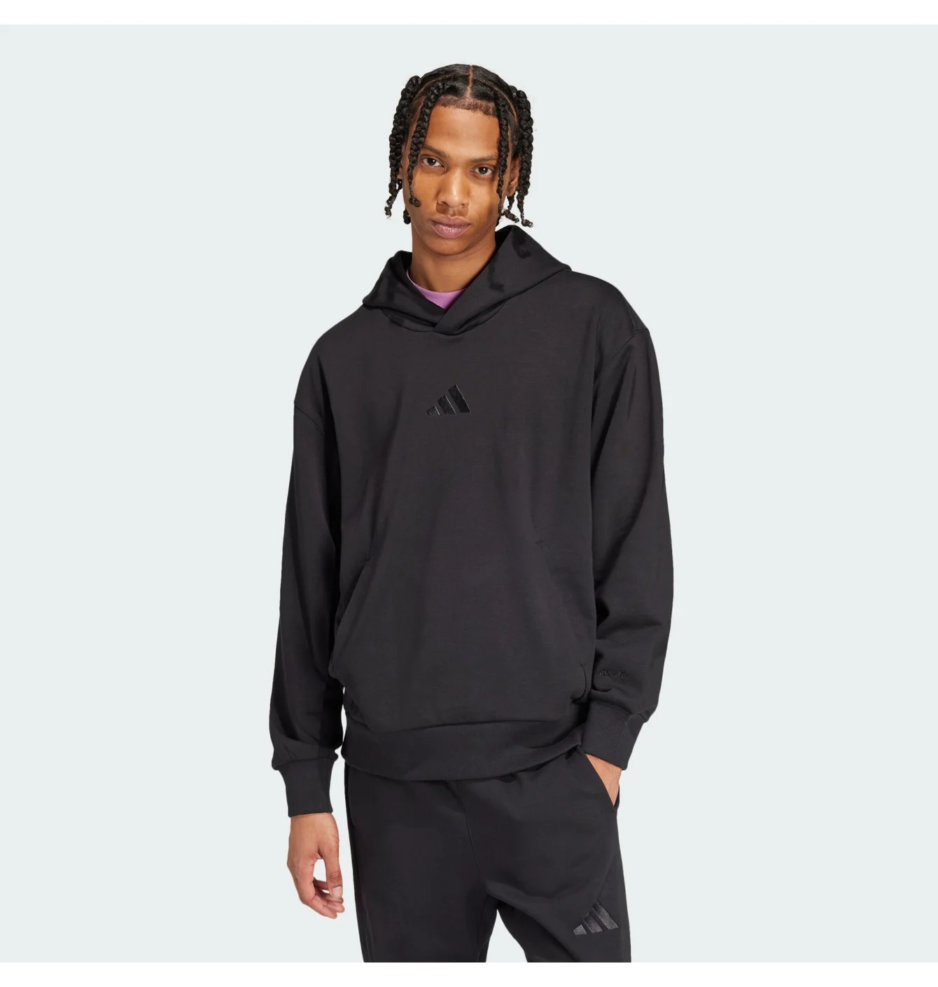 Adidas All Szn Fleece Black Hoodie
