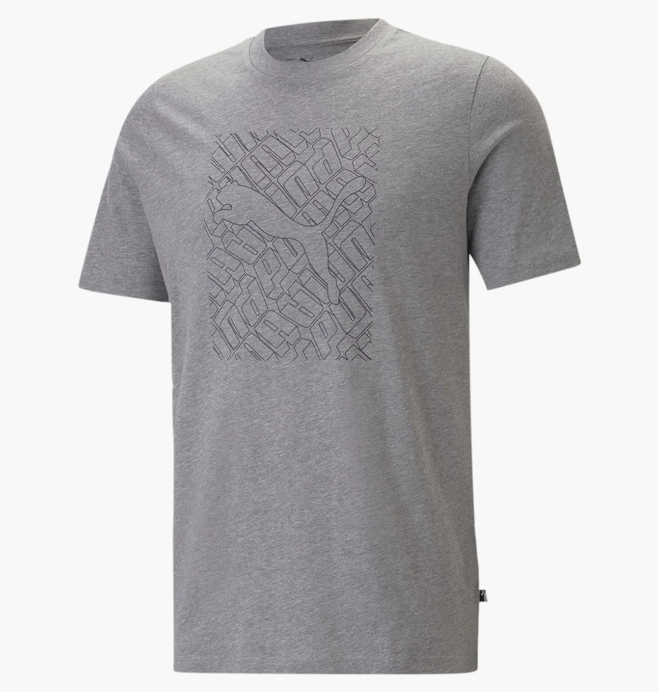 Футболка чоловіча Puma Hc Graphic Grey 674474-03