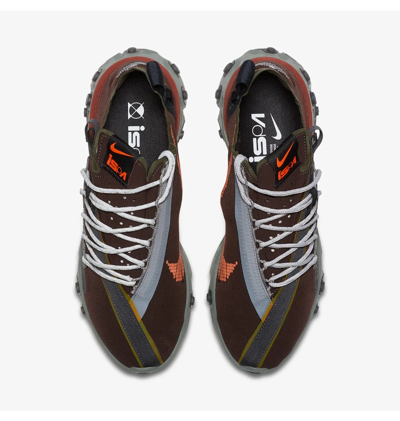 Кроссовки Nike React WR ISPA Brown
