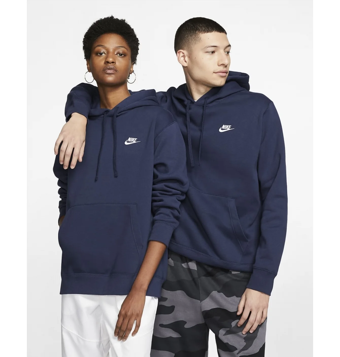 Худі чоловіче Nike M NSW CLUB HOODIE PO BB Blue BV2654-410