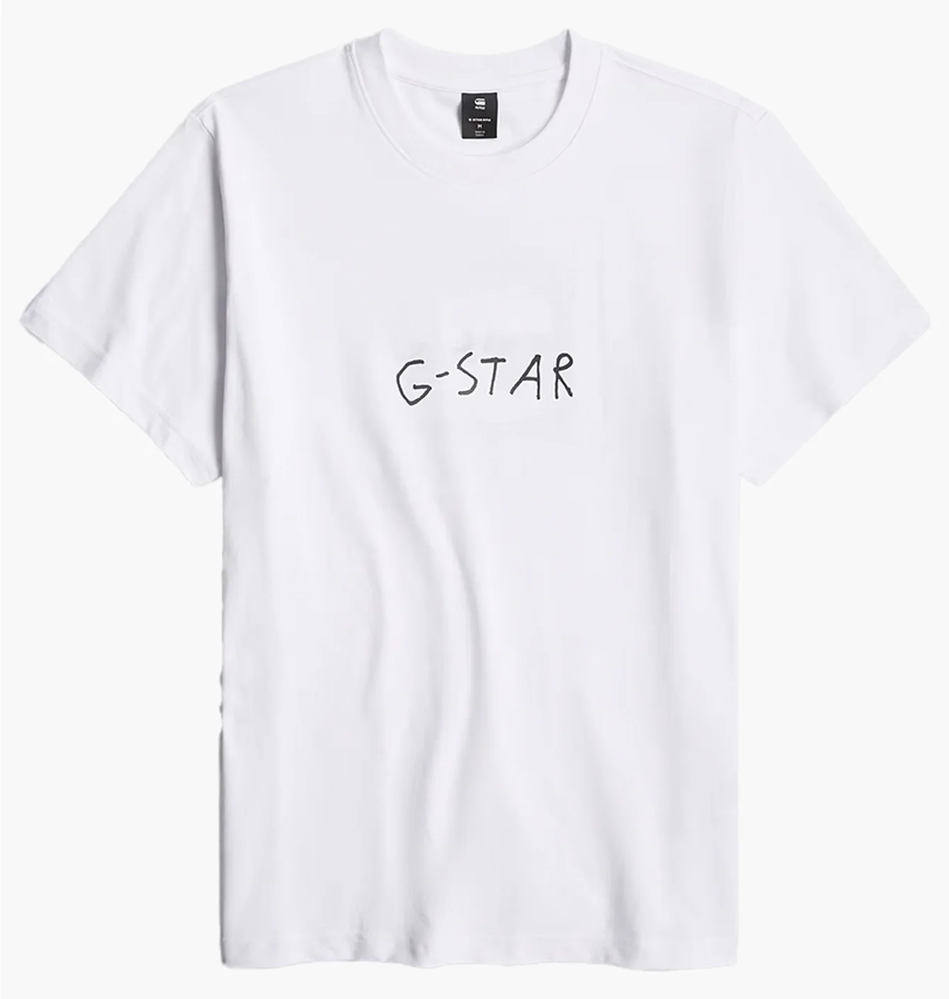 Gstar Handwriting TS White