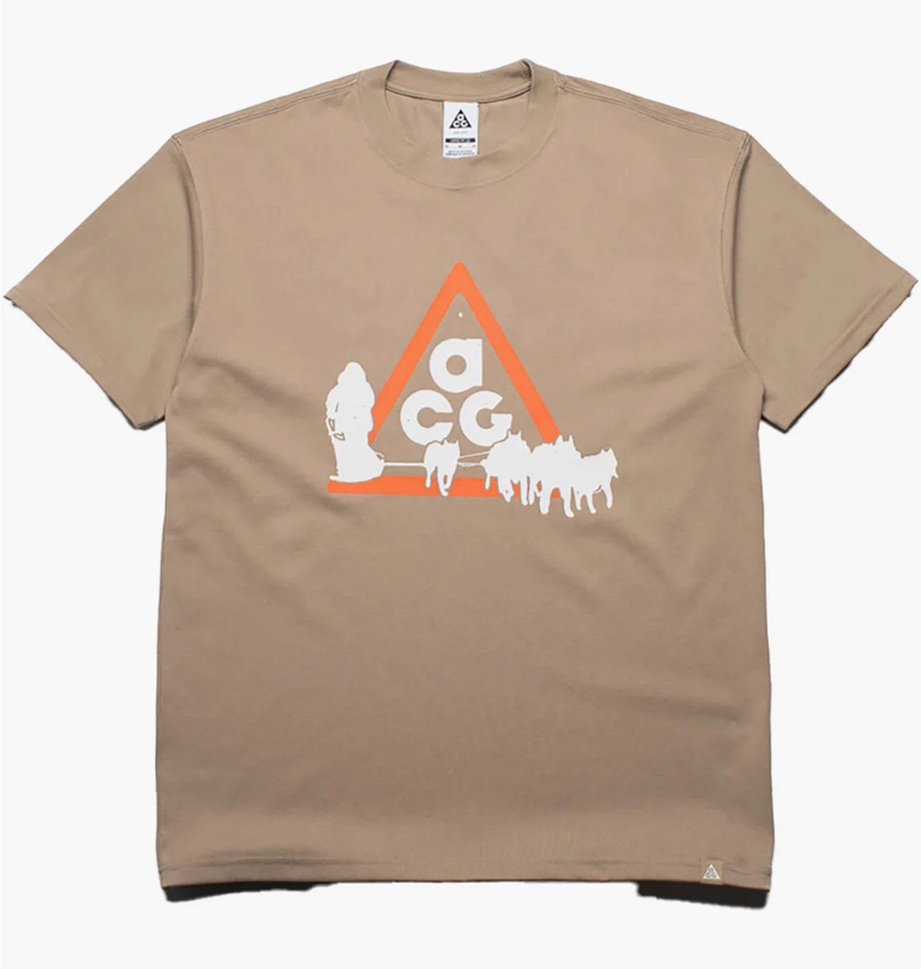 Nike Acg Dog Sled Tee Brown