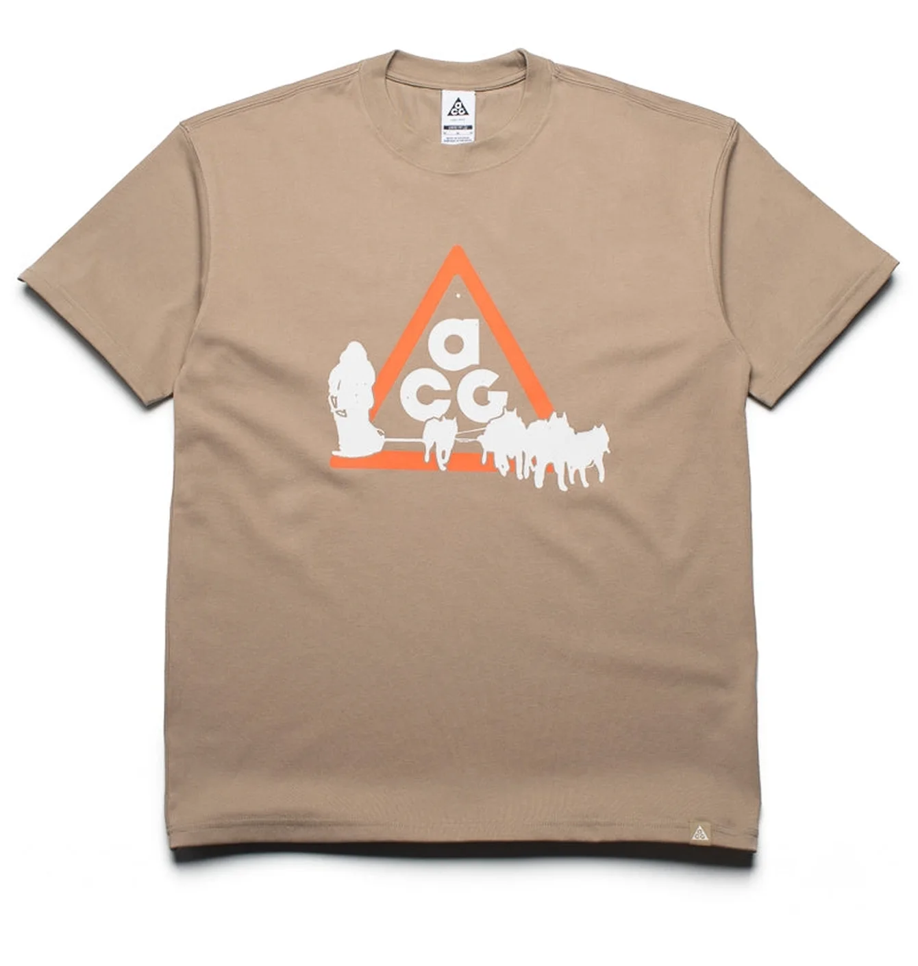 Nike Acg Dog Sled Tee Brown