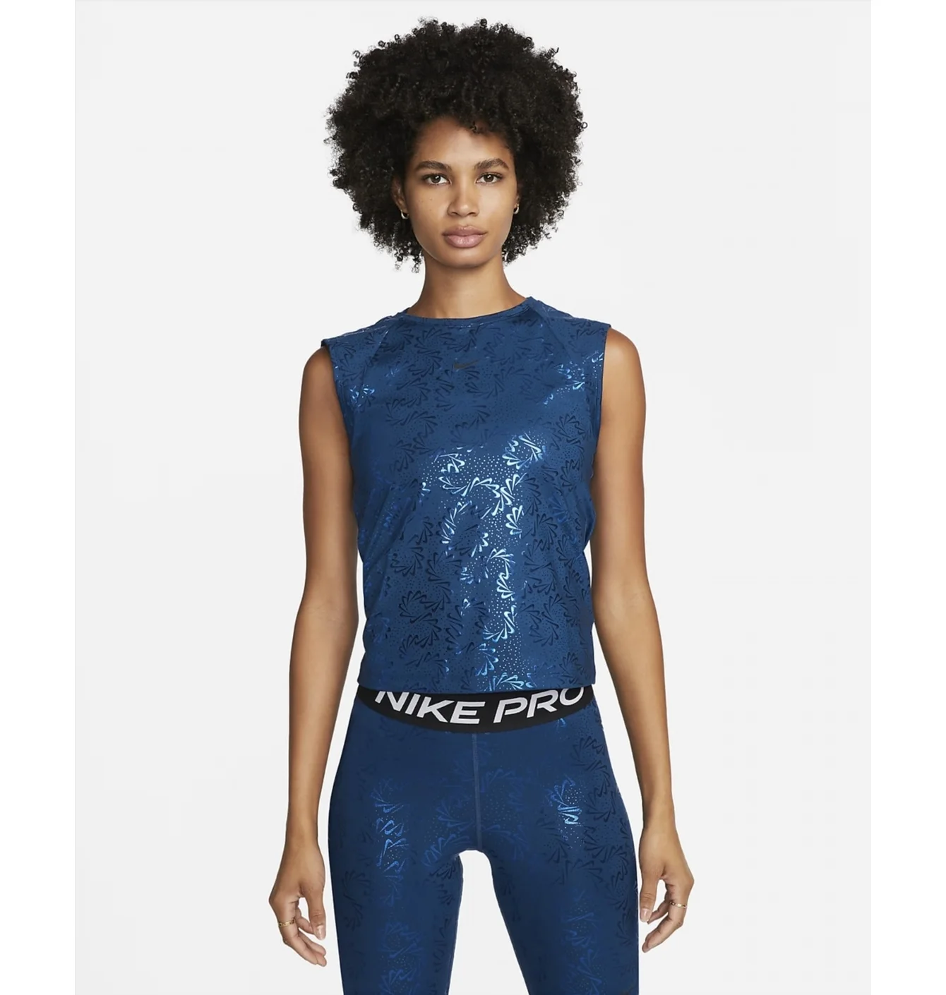 NIKE PRO DRI FIT SPARKLE TOP
