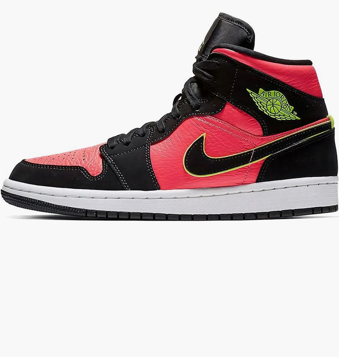 W Jordan 1 Mid Hot Punch