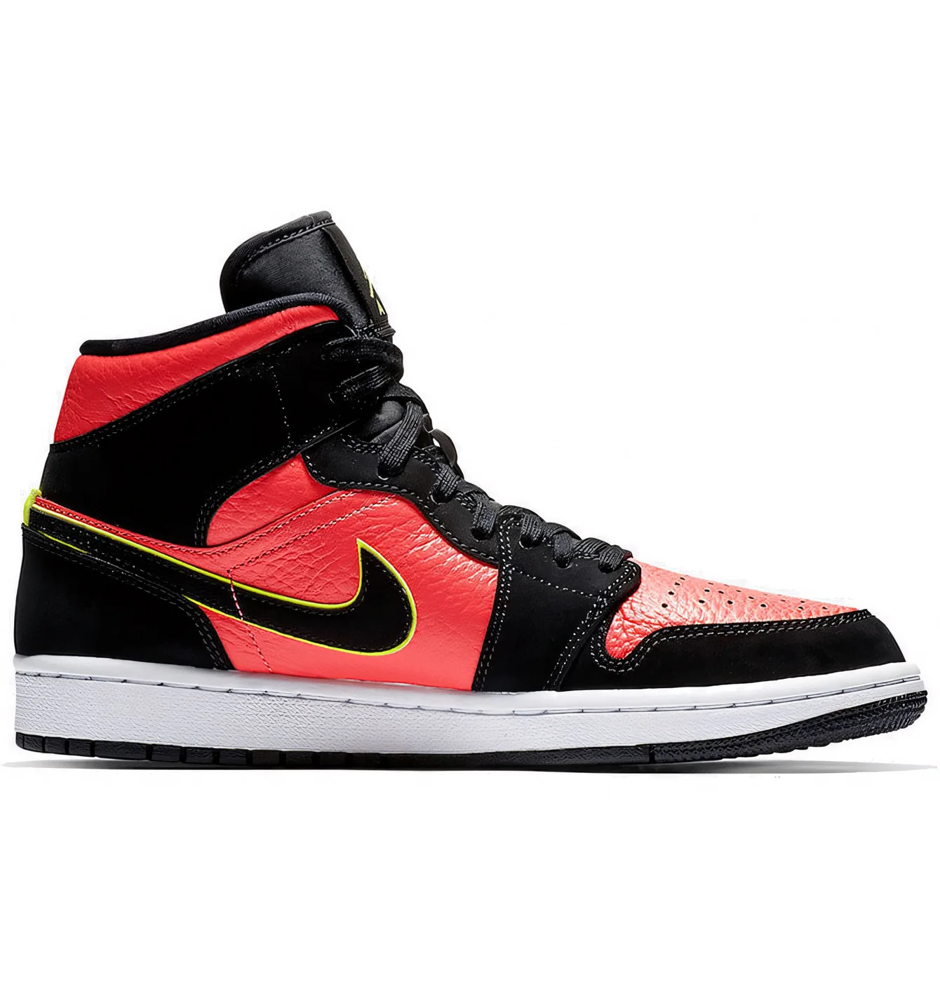 W Jordan 1 Mid Hot Punch