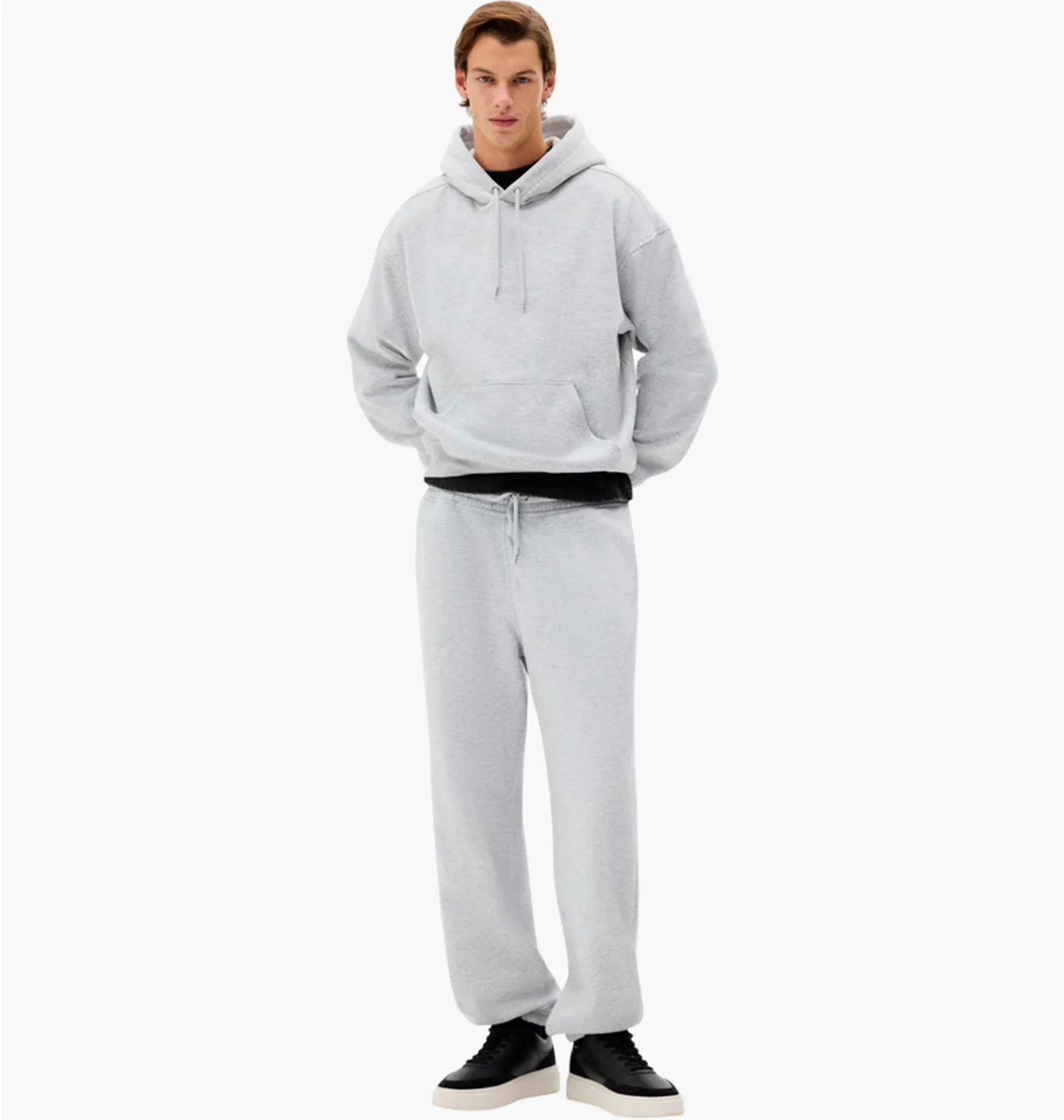 Худі чоловіче H&M Grey 1099732010
