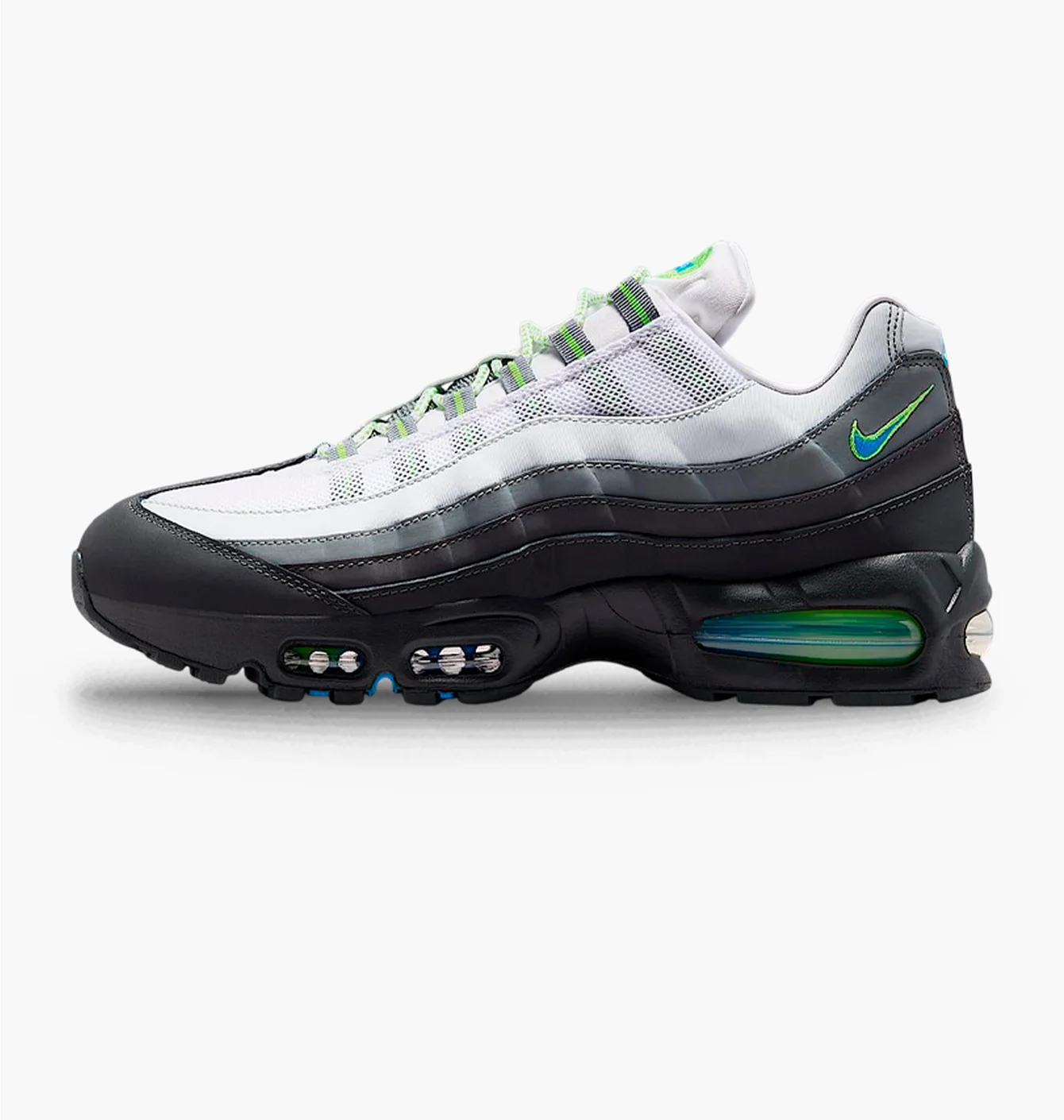 Кросівки чоловічі Nike Air Max 95 Big Bubble Black/White IR1473-010