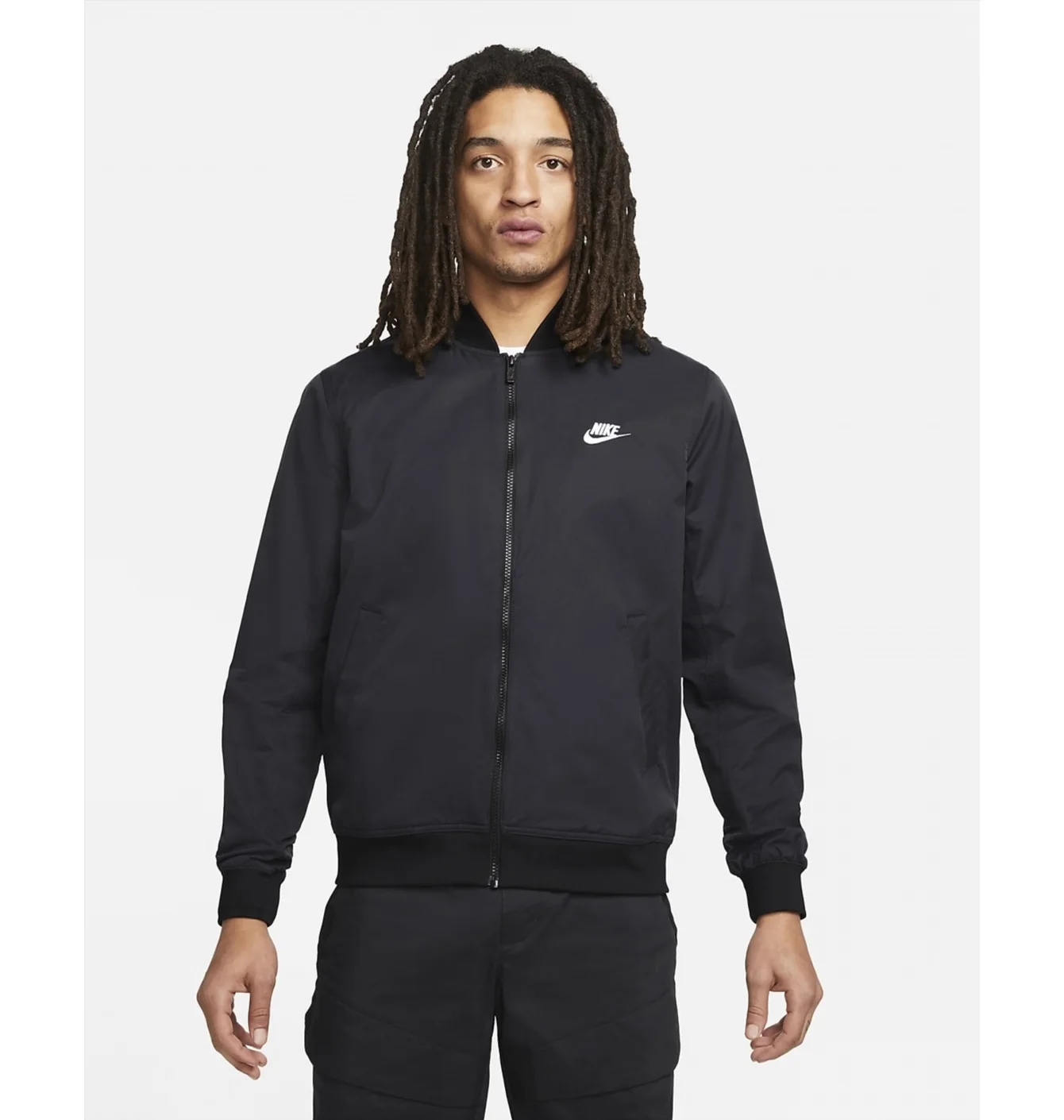 Куртка чоловіча Nike Nk Club Wvn Ul Bombr Jkt Black Dm6821-010