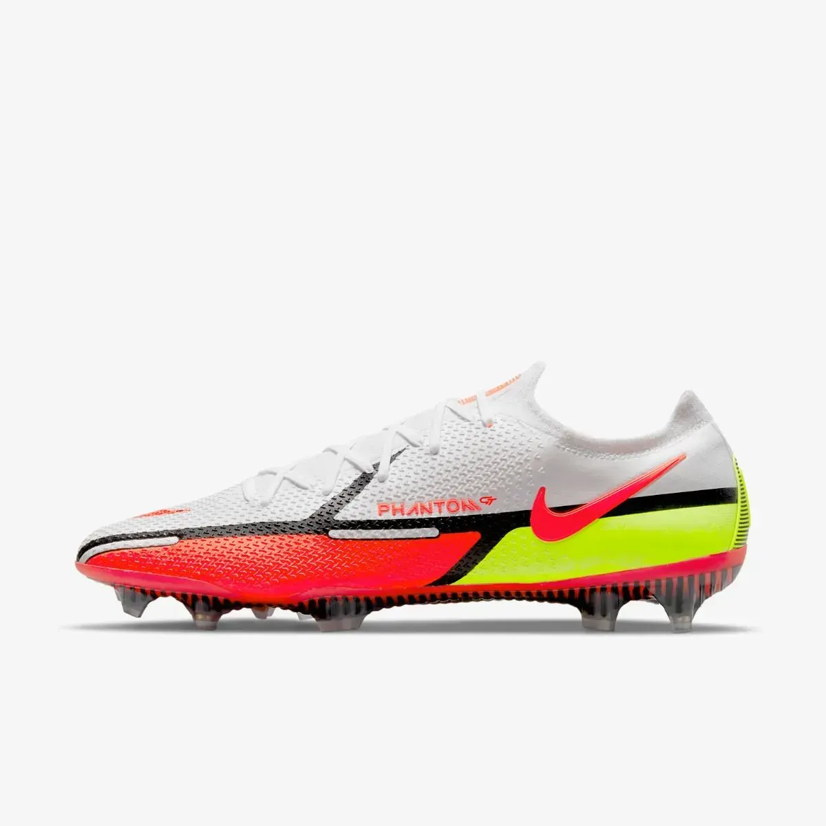 Бутси Nike Phantom GT2 Elite FG White Volt Black Bright Crimson