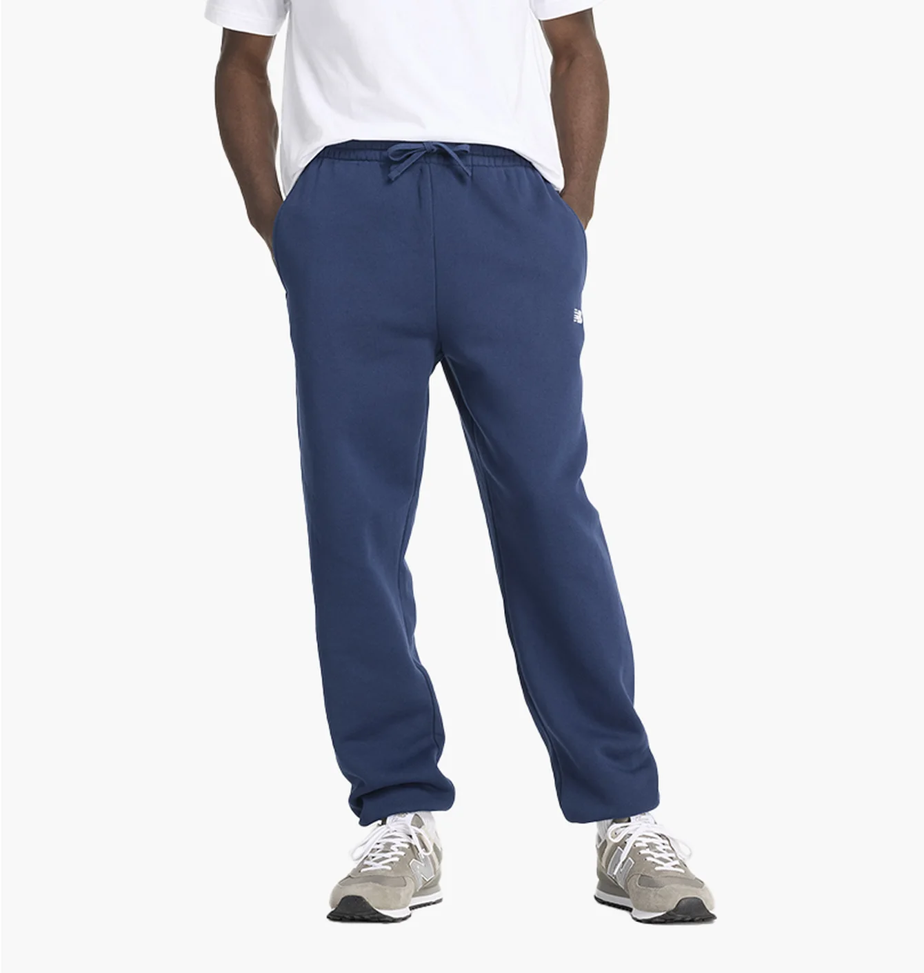 Штани чоловічі New Balance Sport Essentials Fleece Blue MP41503NNY