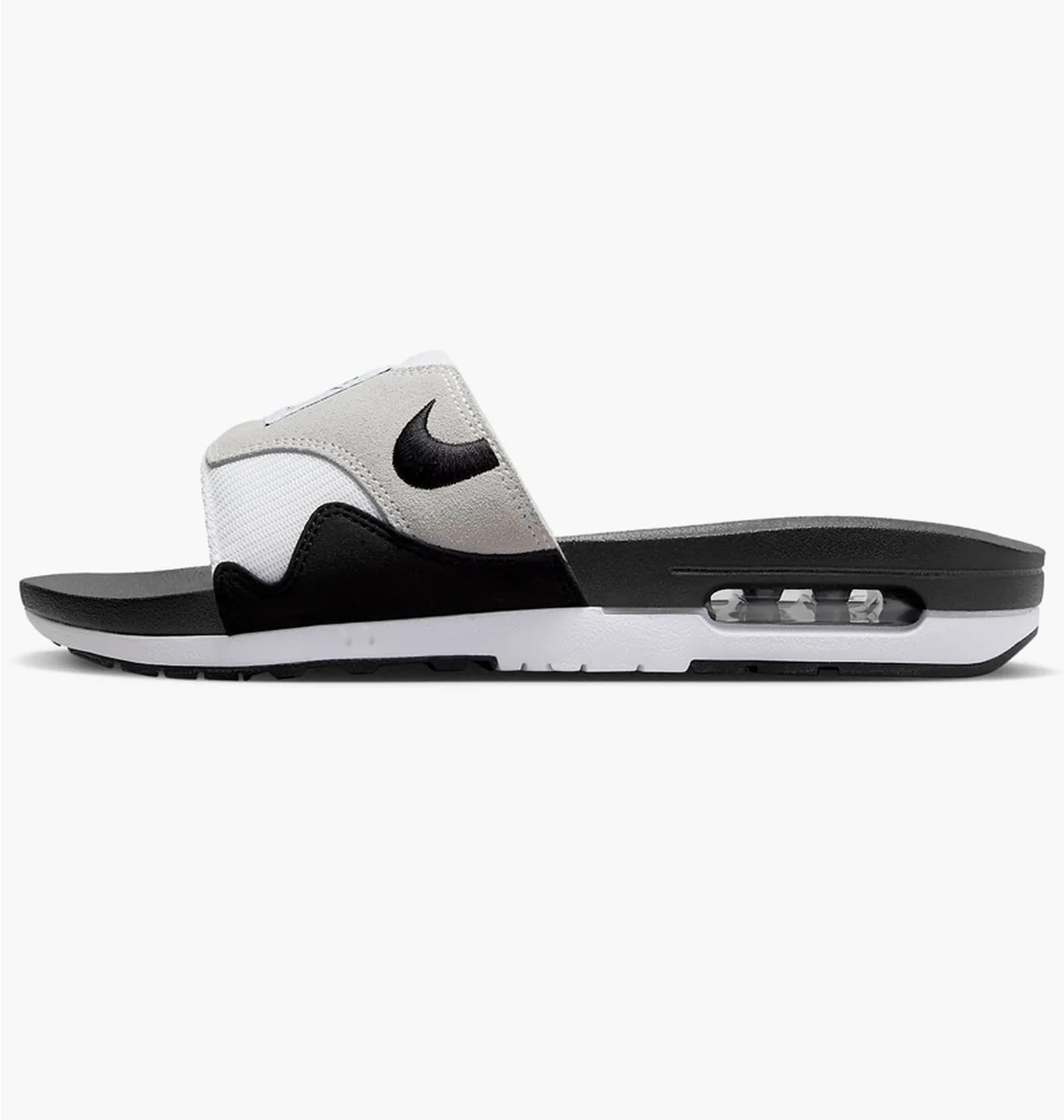 Тапочки чоловічі Nike Air Max 1 MenS Slides Grey DH0295-102