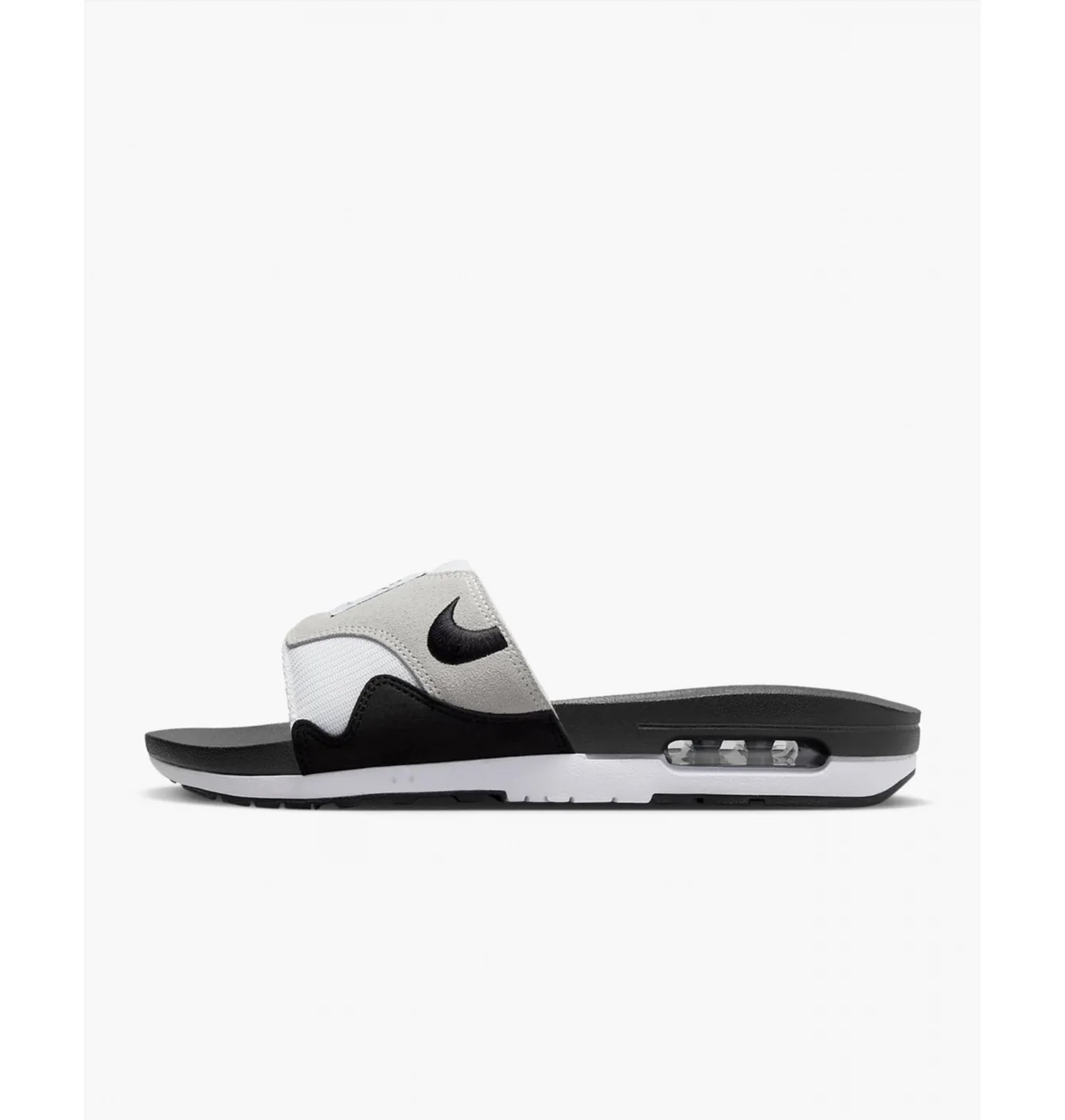 Тапочки чоловічі Nike Air Max 1 MenS Slides Grey DH0295-102