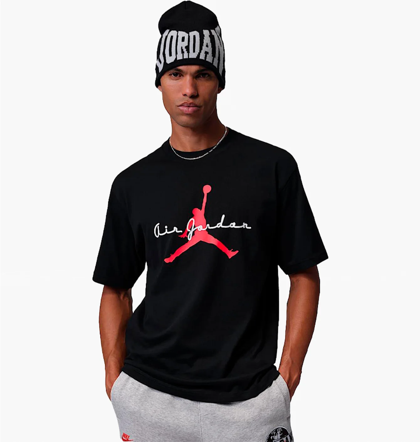 Футболка чоловіча Air Jordan Brooklyn Essential 85 Black IF3034-010