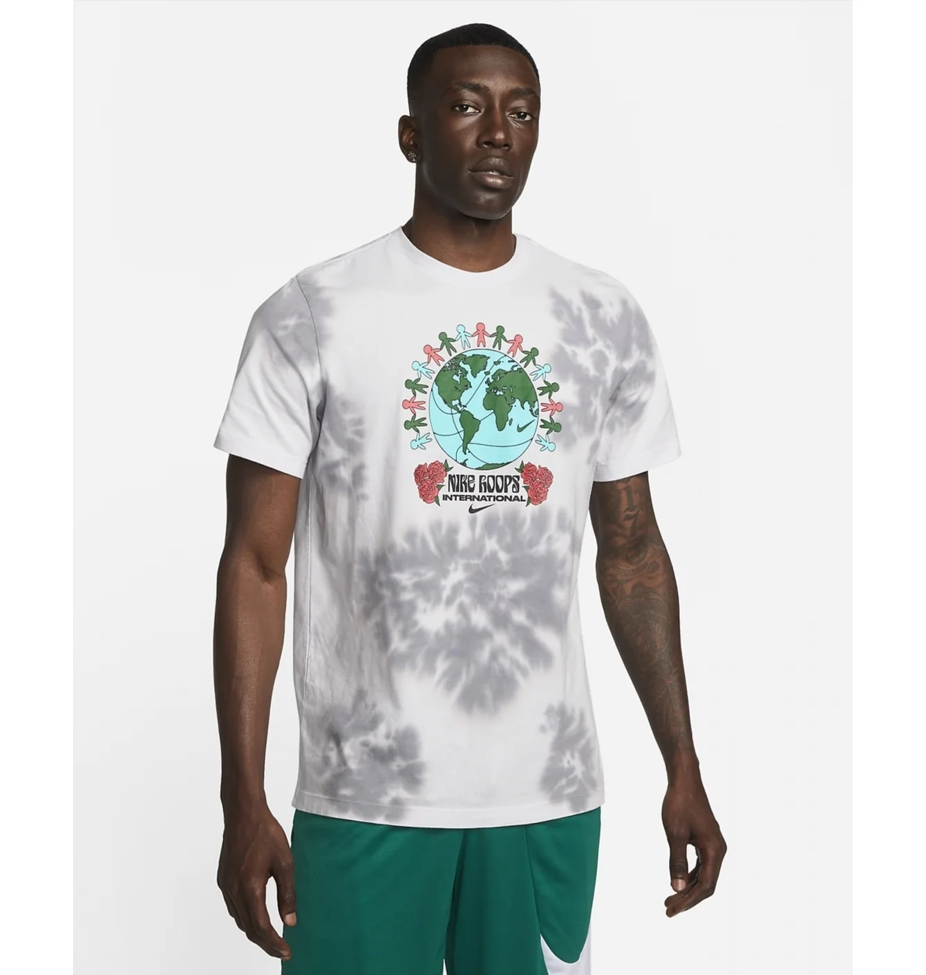 Футболка Nike Hoops International White