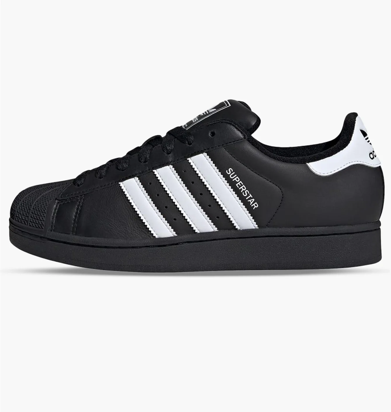 Adidas Superstar II Black/White Stripes