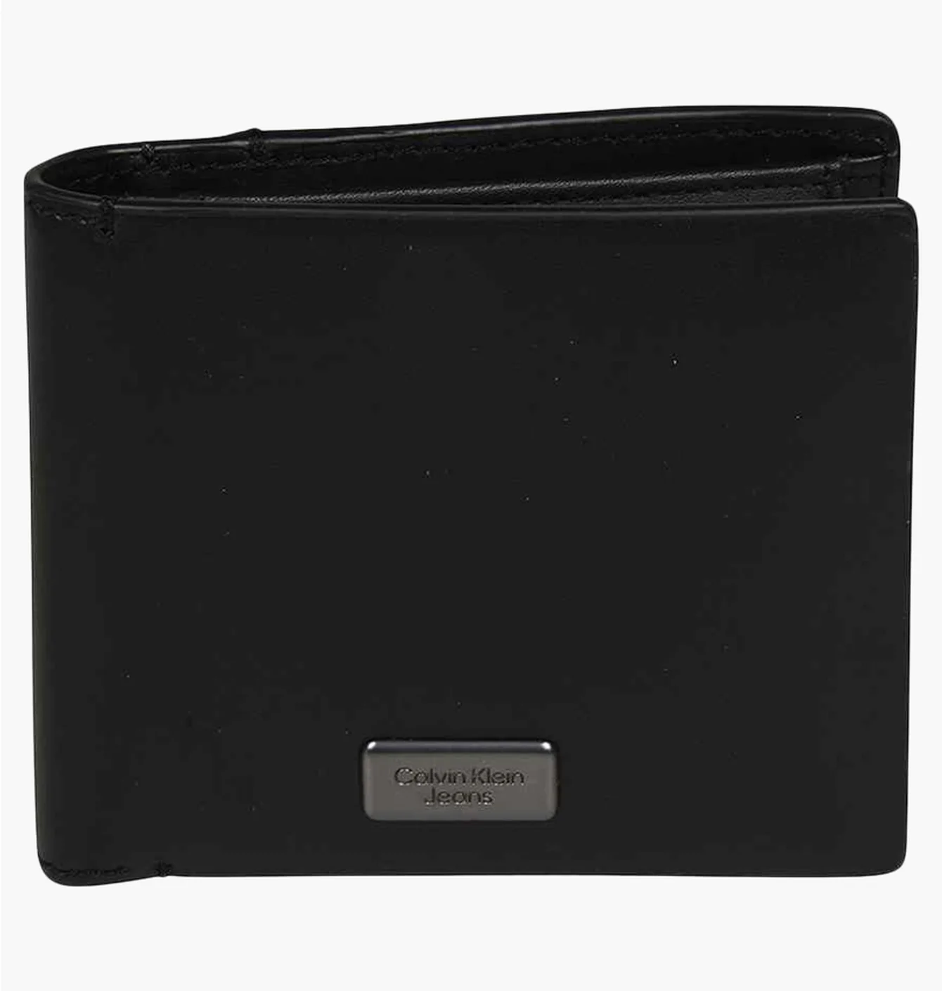 Гаманець чоловічий Calvin Klein Jeans Inst Plaque Bifold W/Coin Black K50K511432-BEH