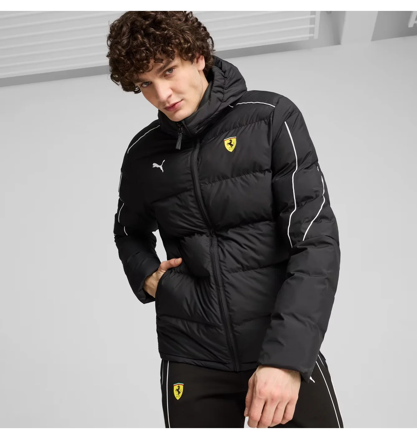 Куртка чоловіча Puma Scuderia Ferrari Race Black 627041-01