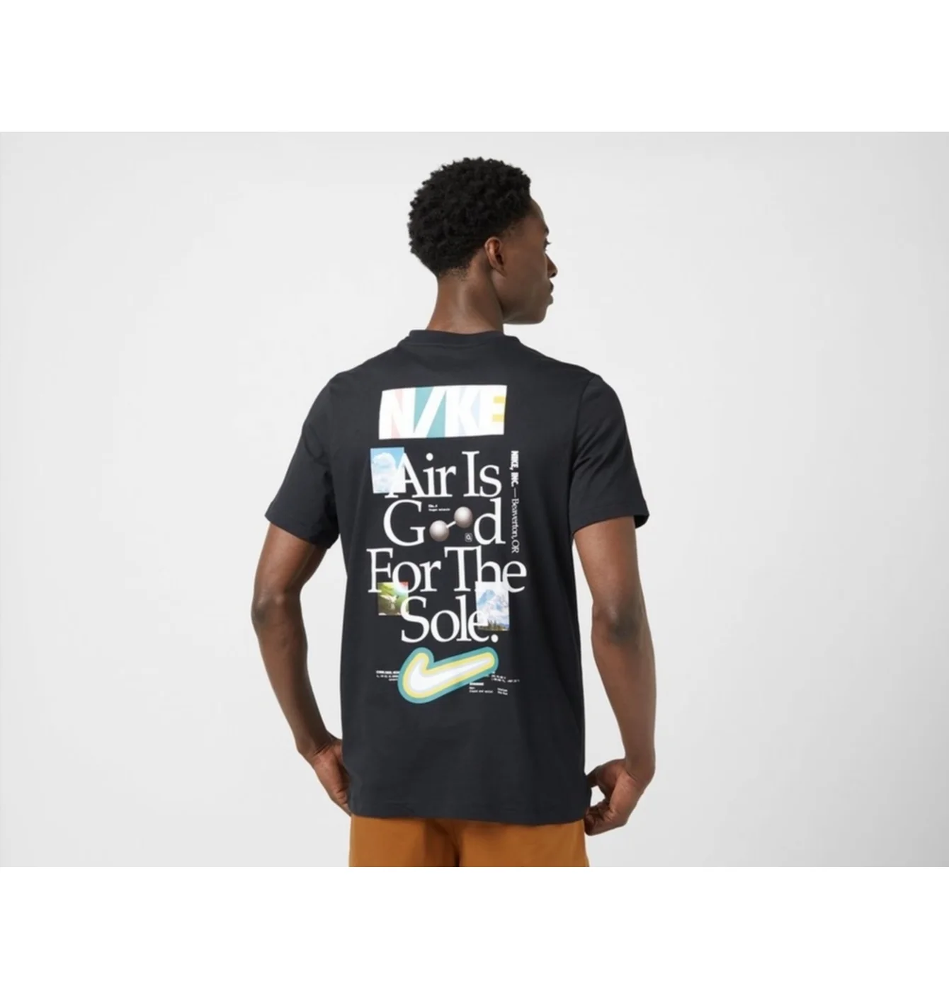 Футболка чоловіча Nike Dna Air T-Shirt Black FB9774-010