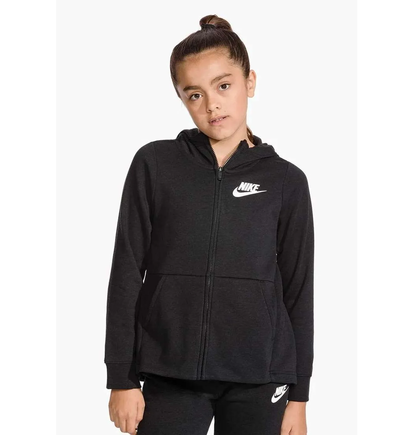 Кофта дитяча Nike G Nsw Hoodie Fz Pe Black 939459-010