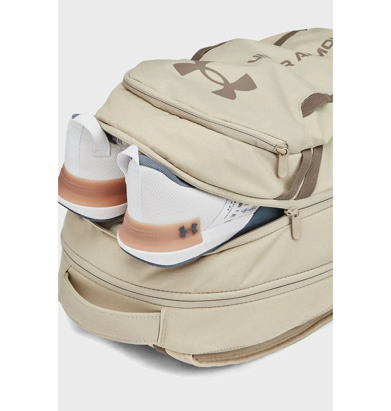 Рюкзак унісекс Under Armour Hustle 6.0 Beige 1384672-289